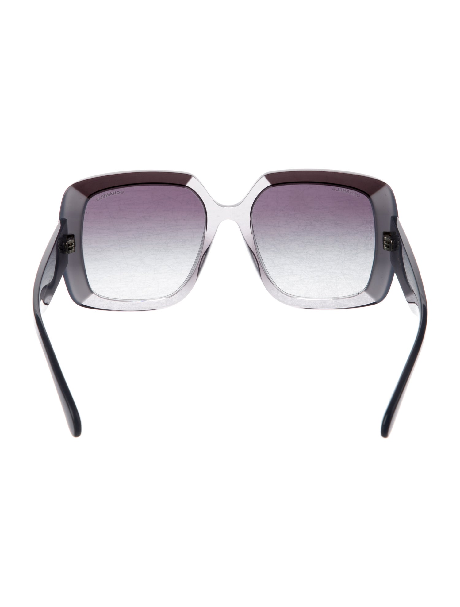 Chanel Interlocking CC Logo Oversize Sunglasses