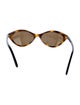 Chanel Interlocking CC Logo Cat-Eye Sunglasses