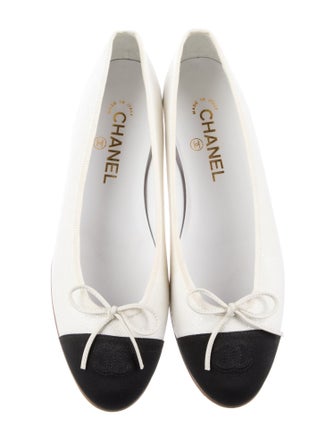 Chanel Interlocking CC Logo Sequins Ballet Flats