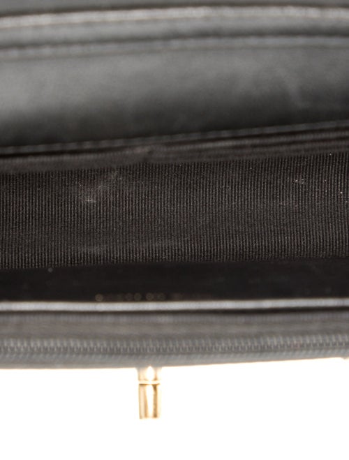 Chanel Quilted Matelasse Wallet On Chain