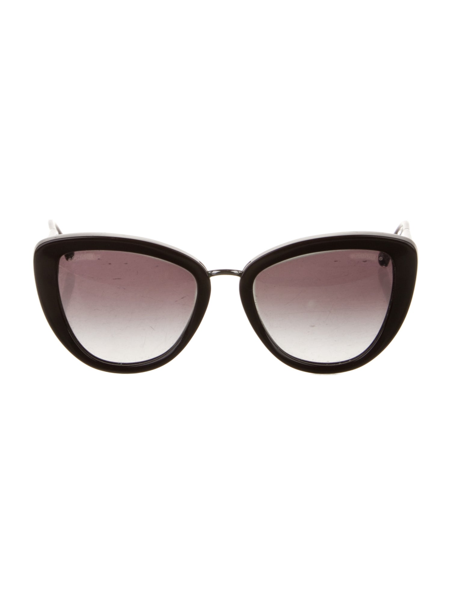 Chanel Interlocking CC Logo Cat-Eye Sunglasses