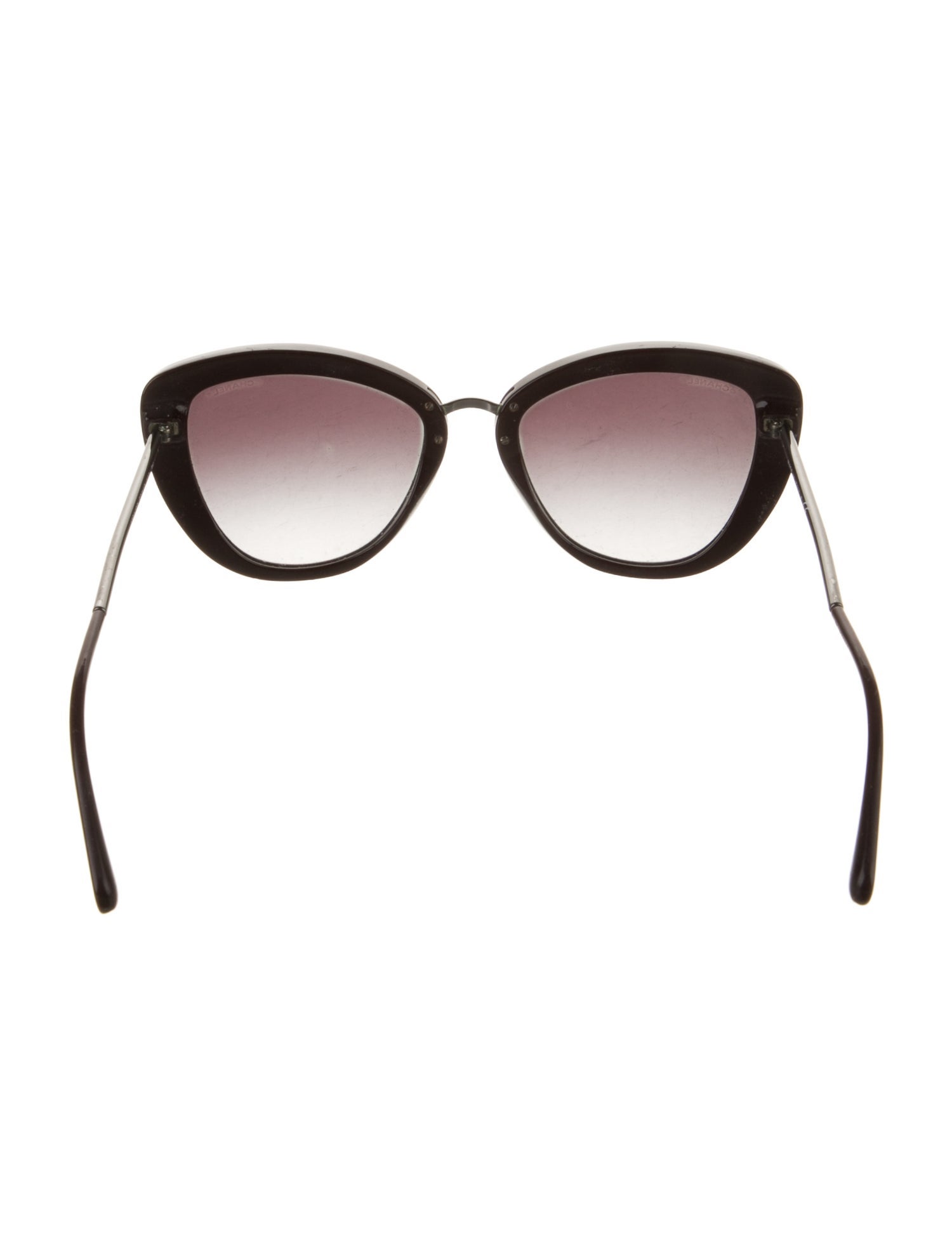 Chanel Interlocking CC Logo Cat-Eye Sunglasses