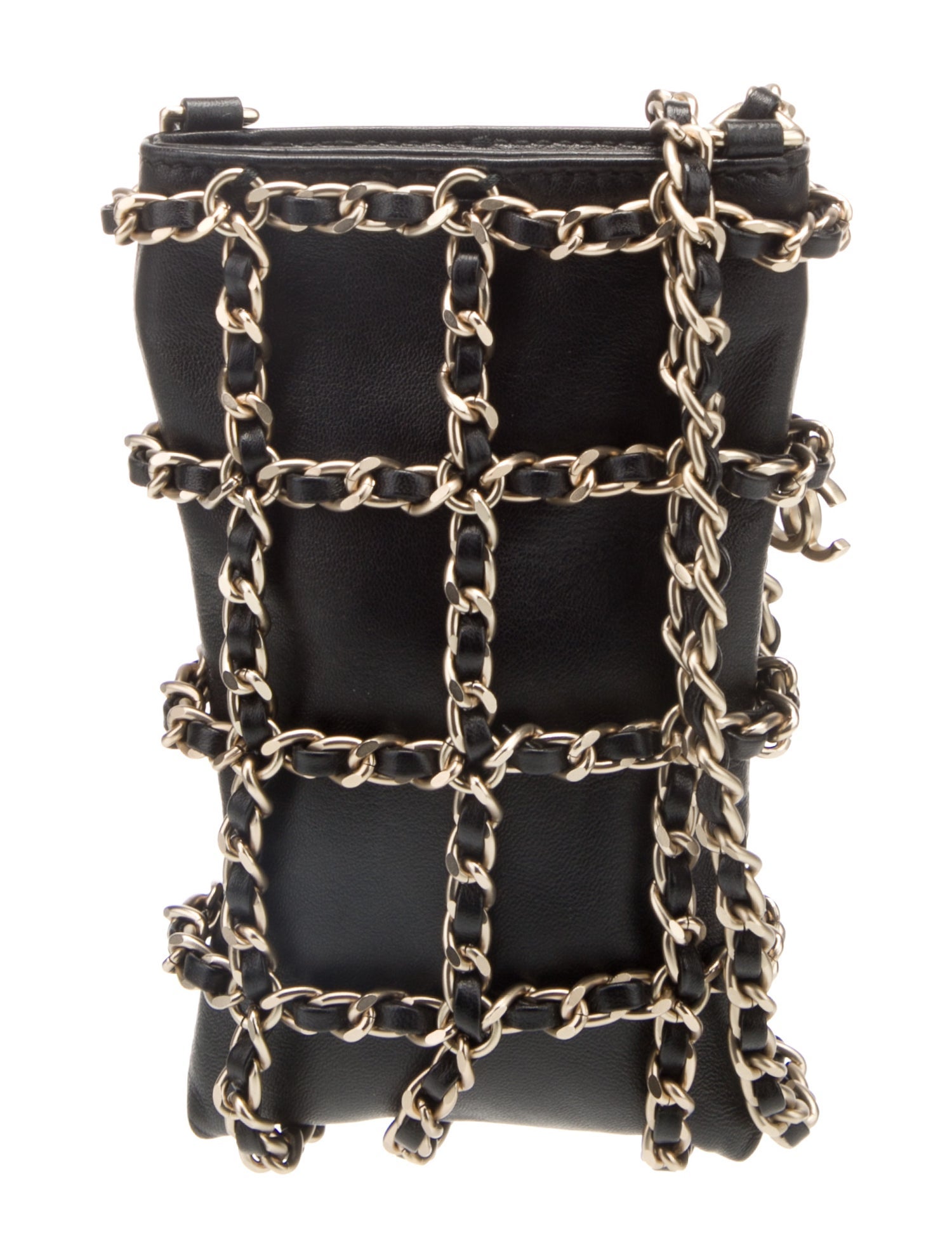 Chanel Tech Me Out Phone Holder w/ Chain w/Tags