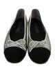 Chanel 2017 Interlocking CC Logo Ballet Flats