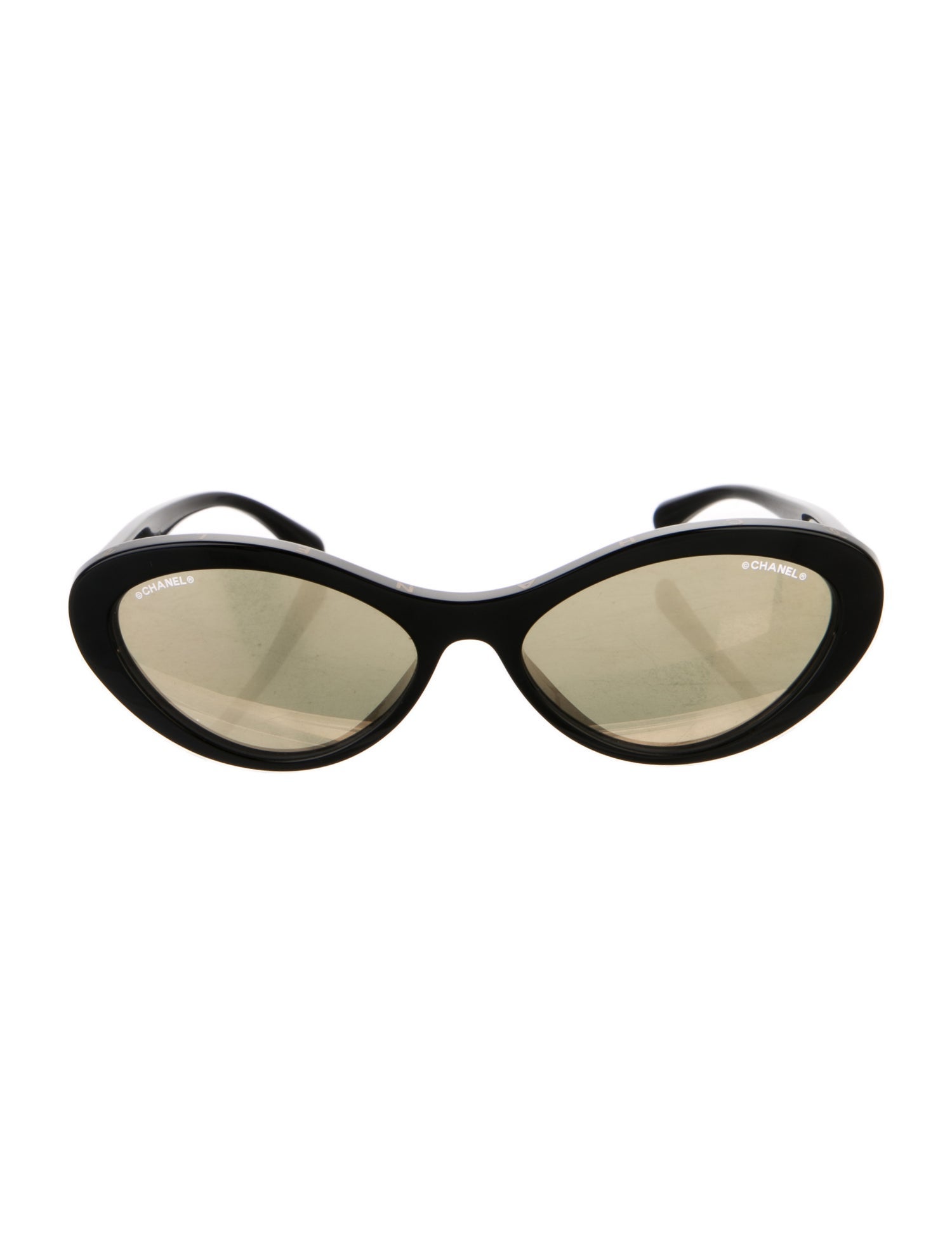 Chanel Interlocking CC Logo Cat-Eye Sunglasses
