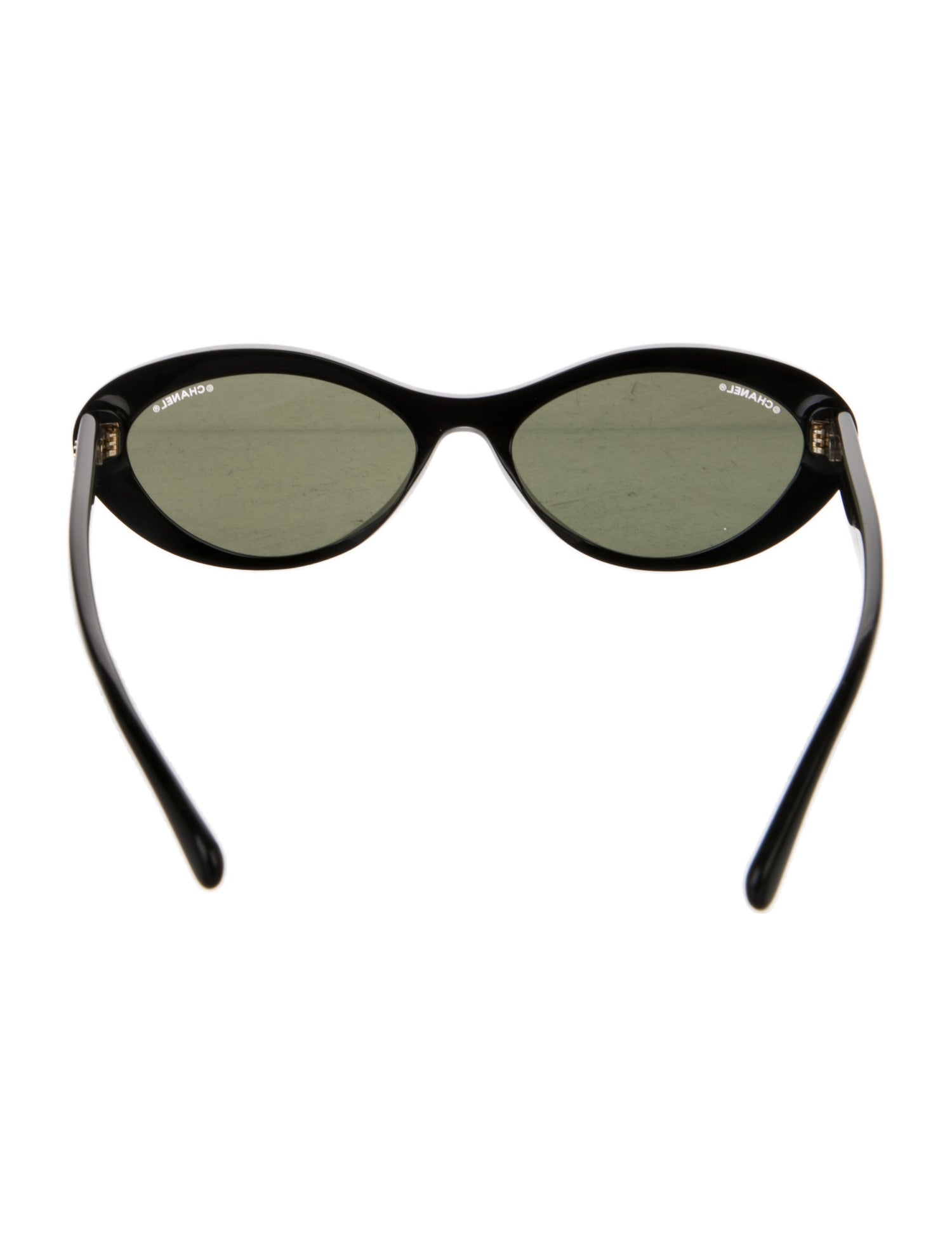 Chanel Interlocking CC Logo Cat-Eye Sunglasses