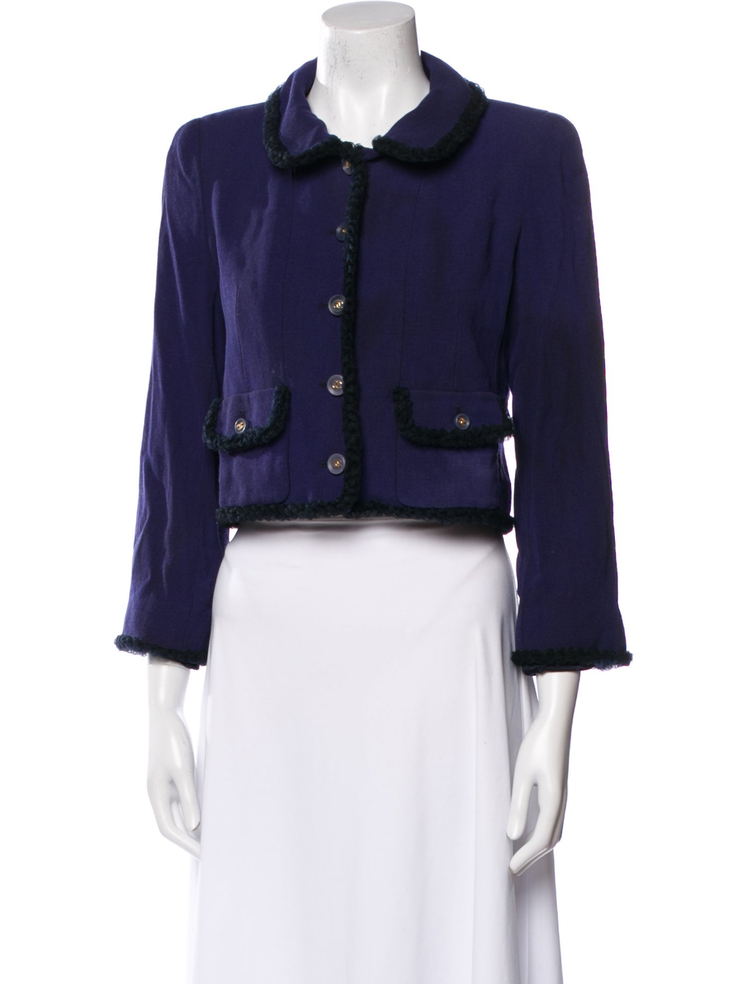 Chanel 1995 Wool Evening Jacket