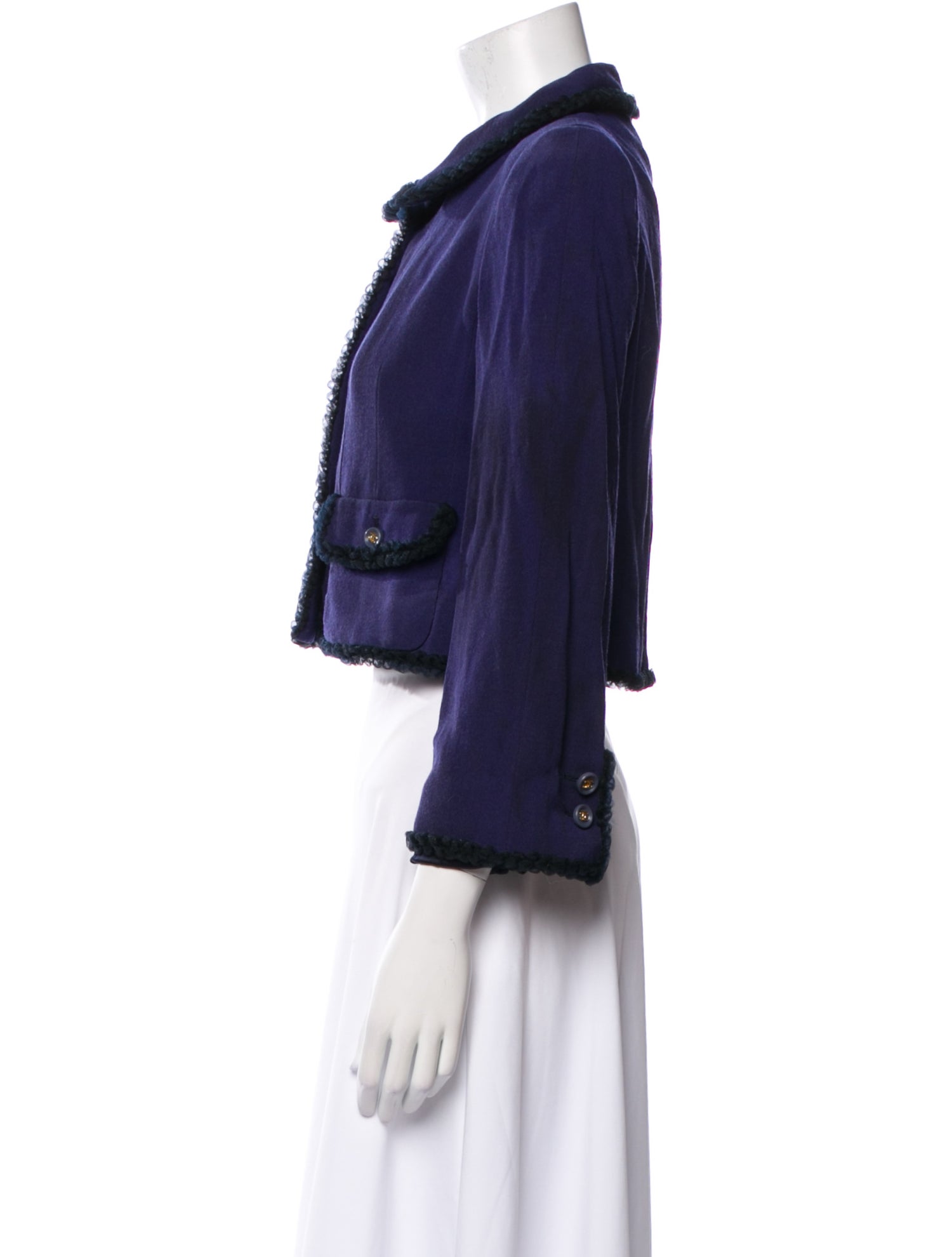 Chanel 1995 Wool Evening Jacket