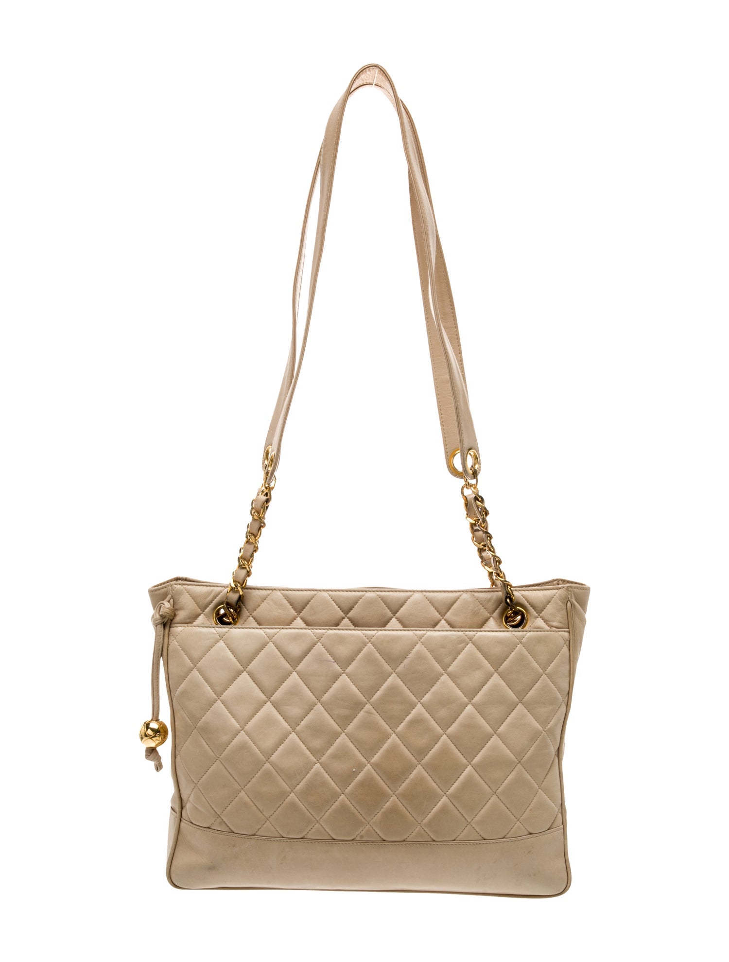 Chanel Quilted Chain Tote