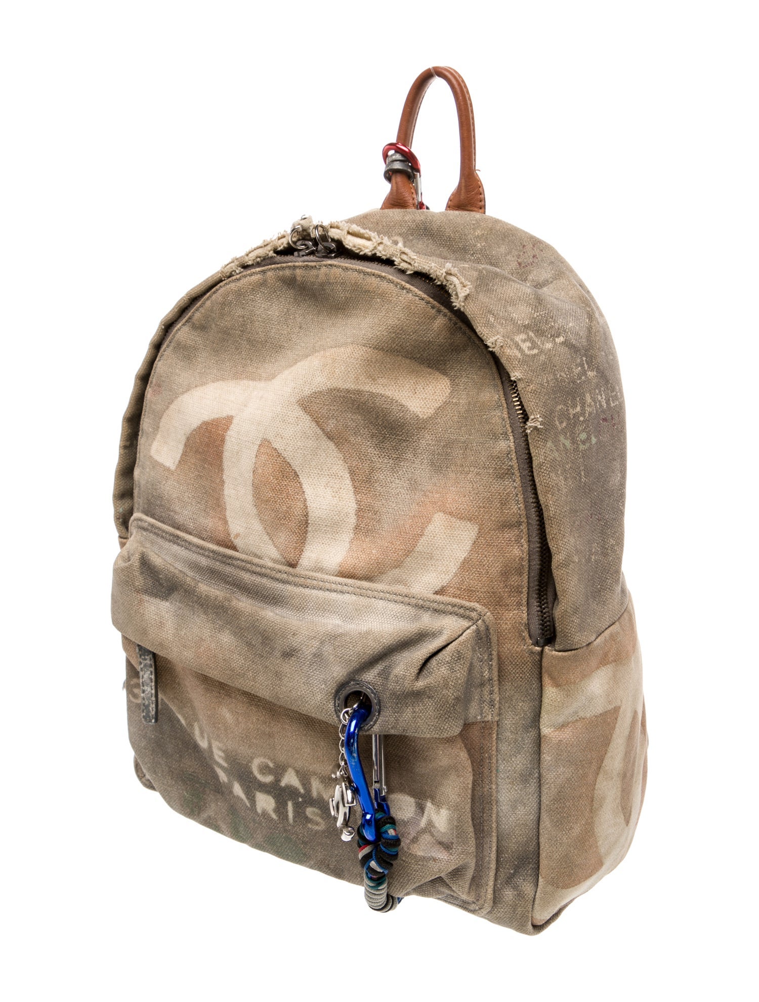 Chanel Graffiti Backpack