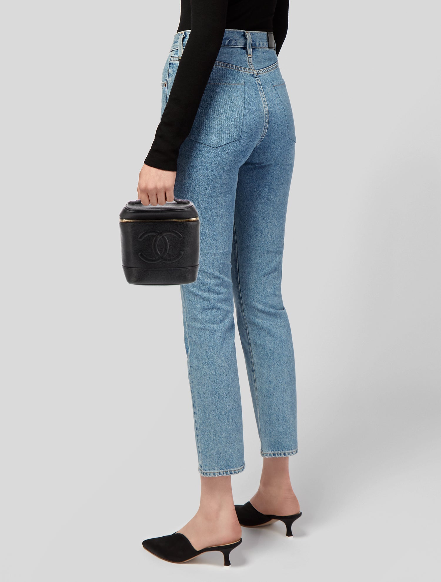 Chanel Caviar Timeless Vanity Case