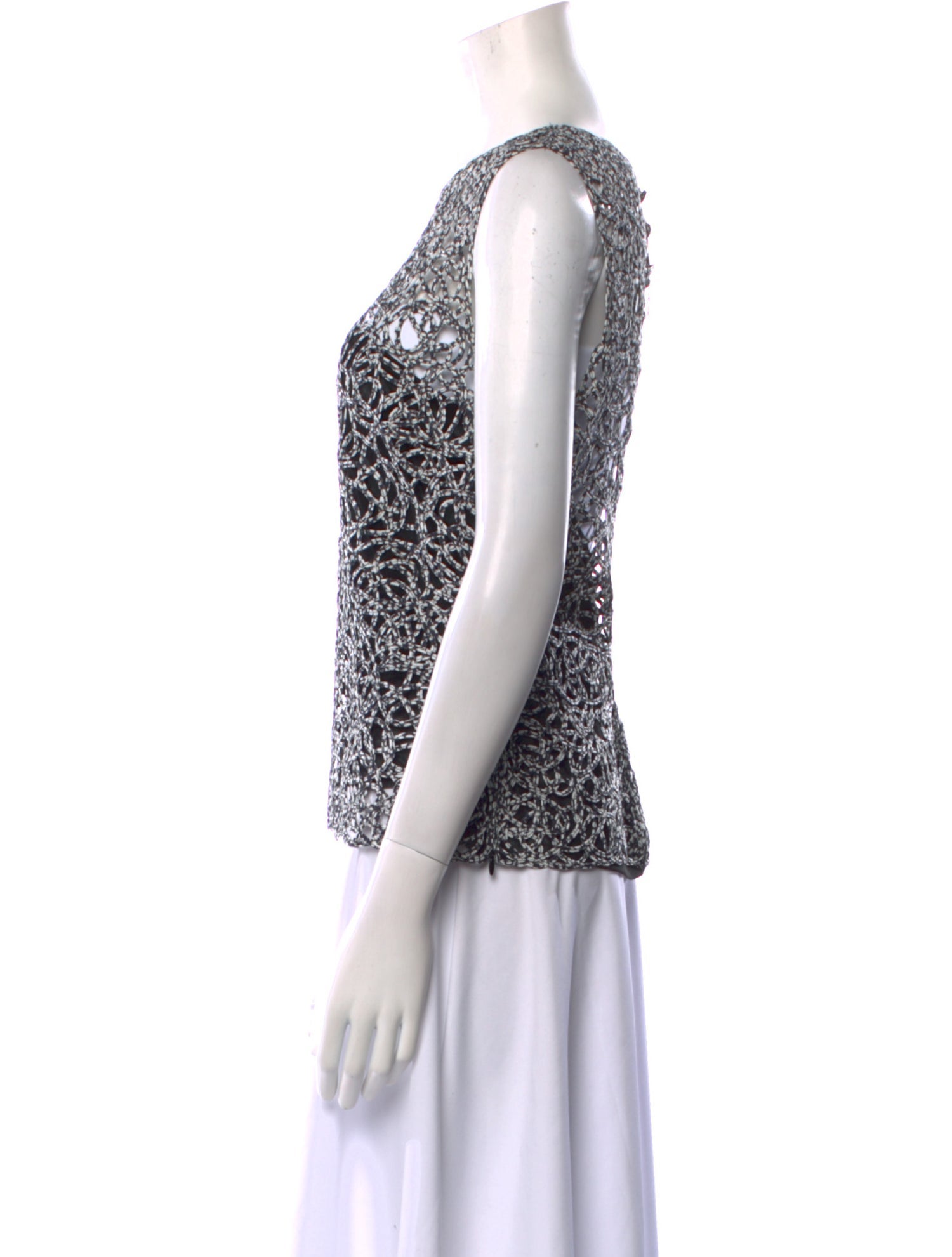 Chanel 2009 Printed Top