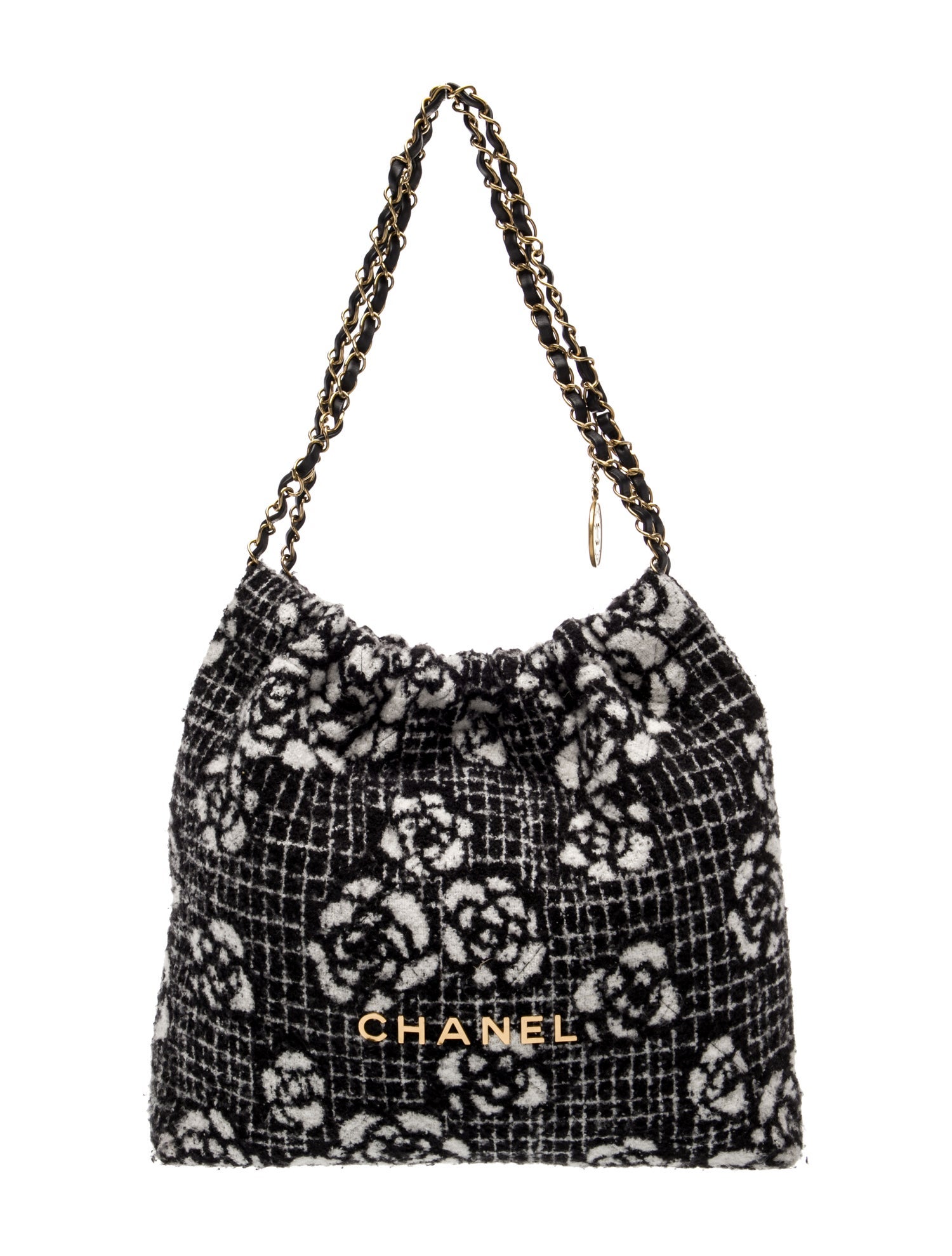 Chanel 2023 Cashmere 22 Hobo