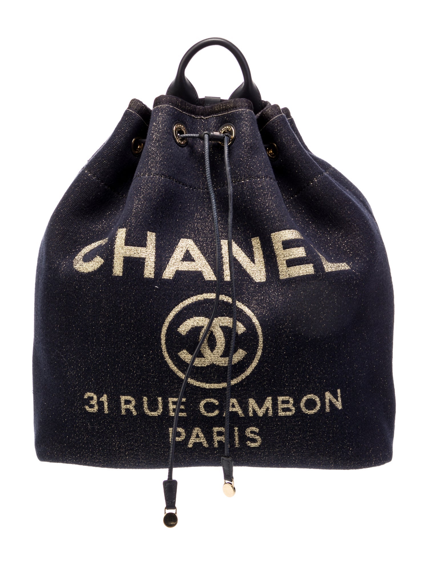 Chanel Canvas Deauville Backpack