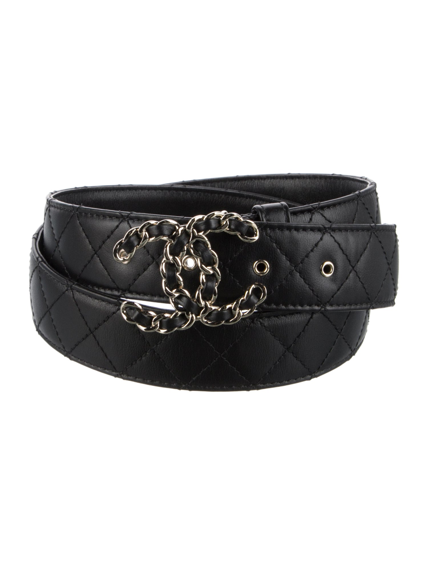 Chanel 2023 Interlocking CC Logo Belt