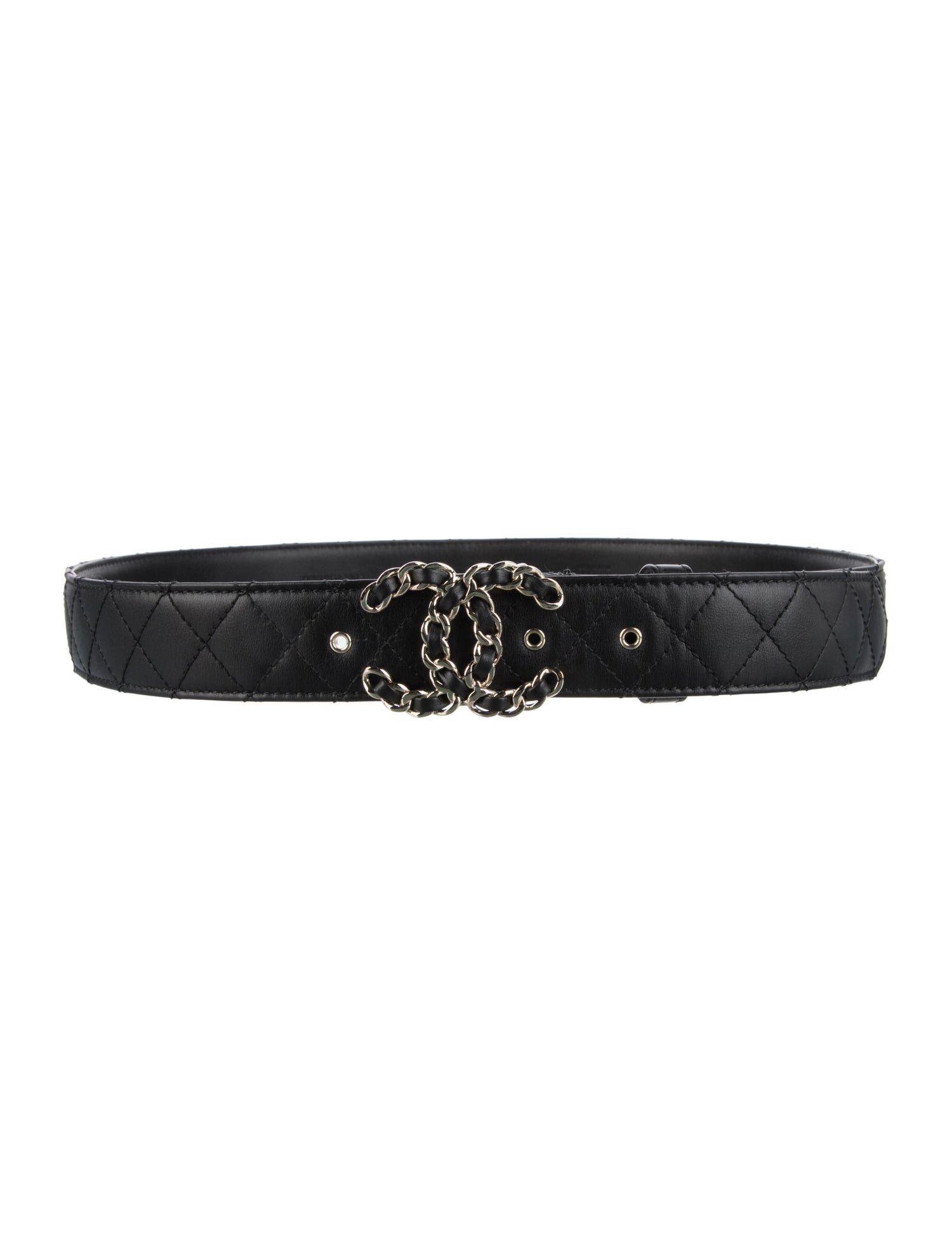Chanel 2023 Interlocking CC Logo Belt