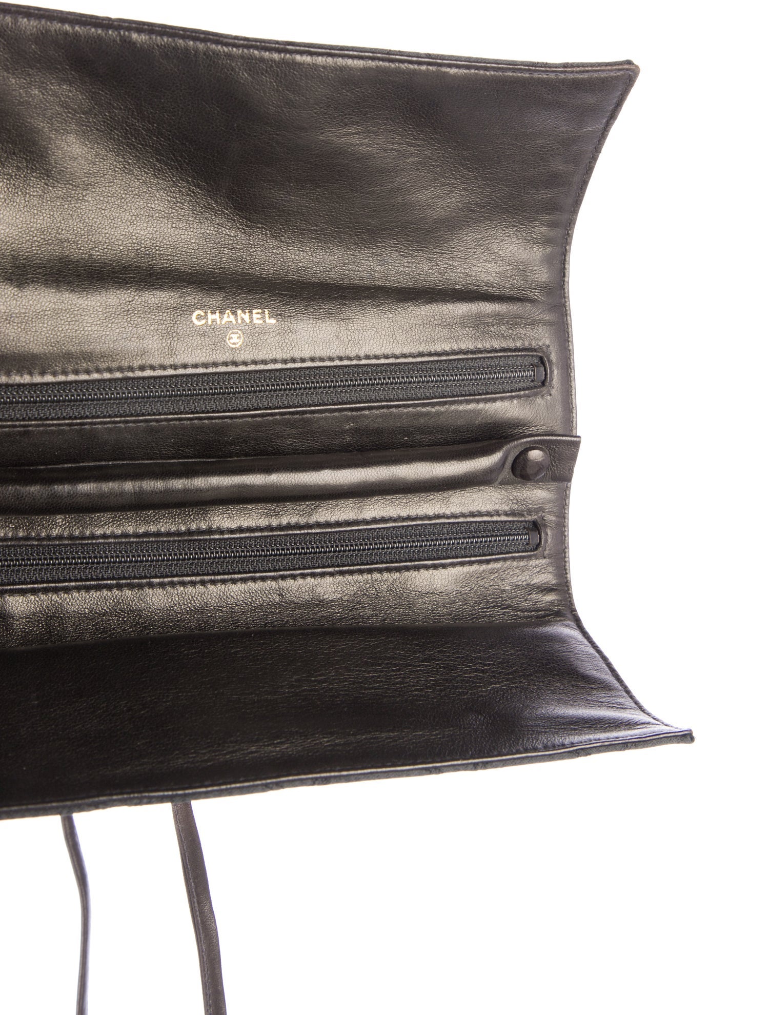 Chanel Vintage Quilted Leather Jewelry Case