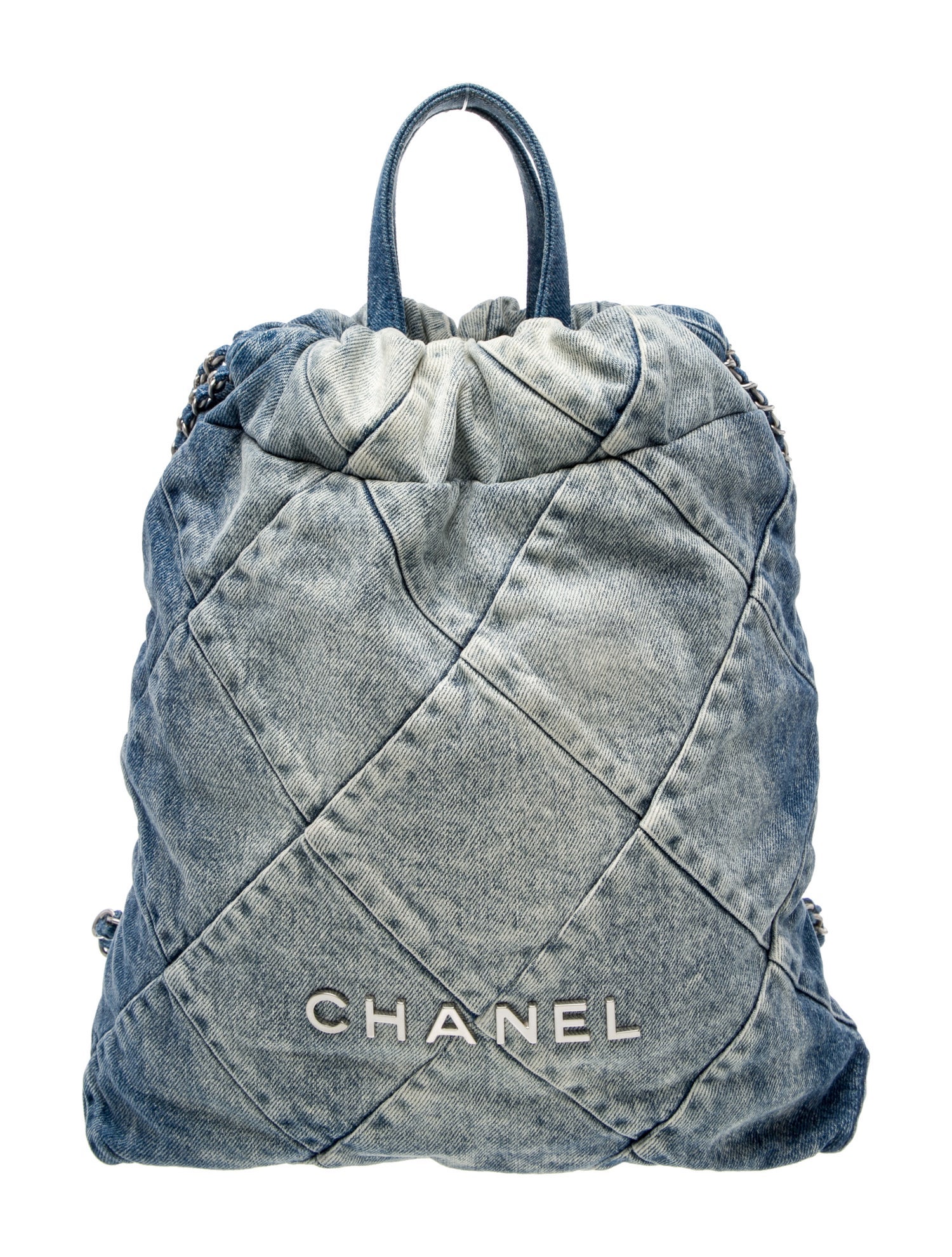 Chanel 2023 Denim 22 Backpack