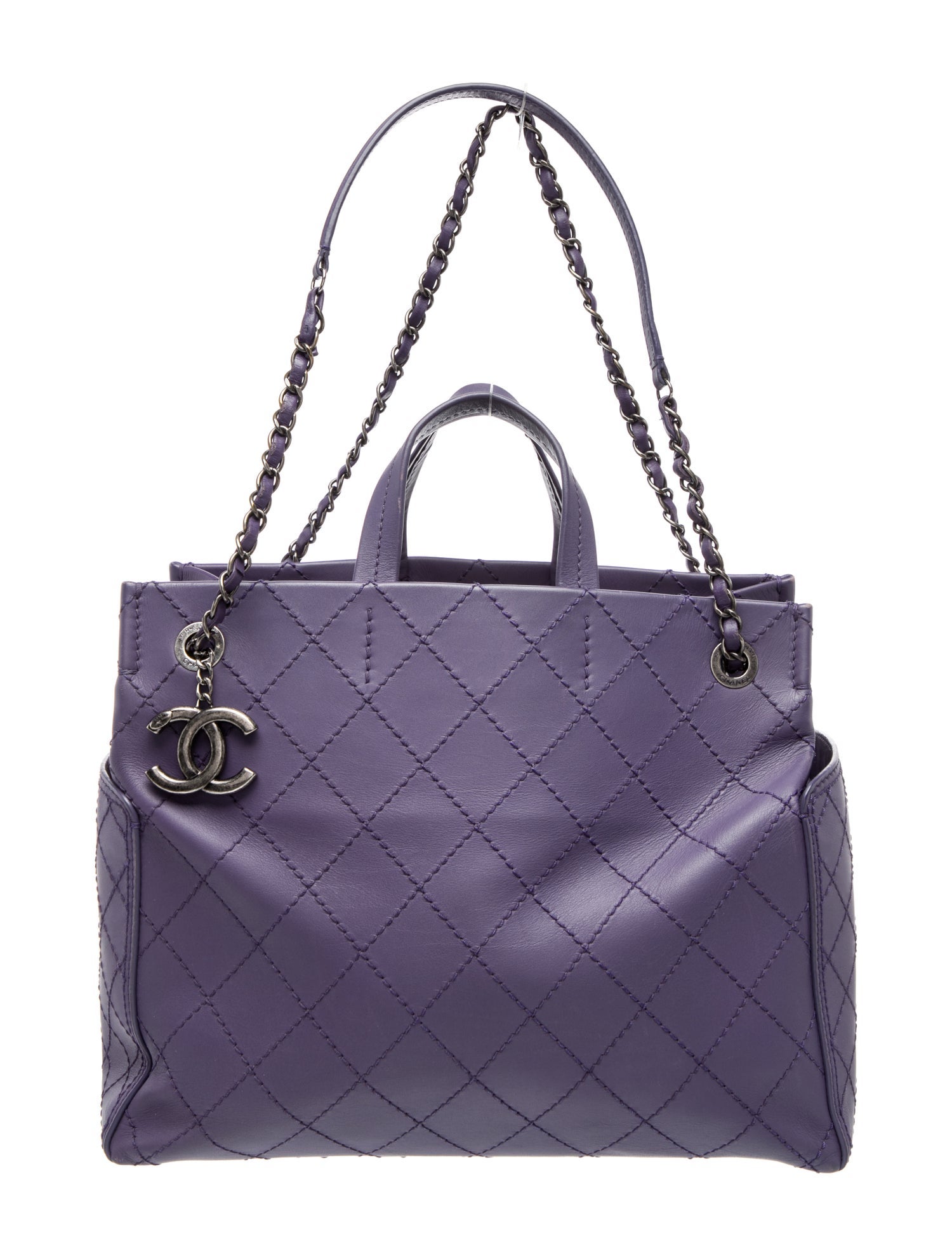 Chanel CC Quilted Pocket Tote