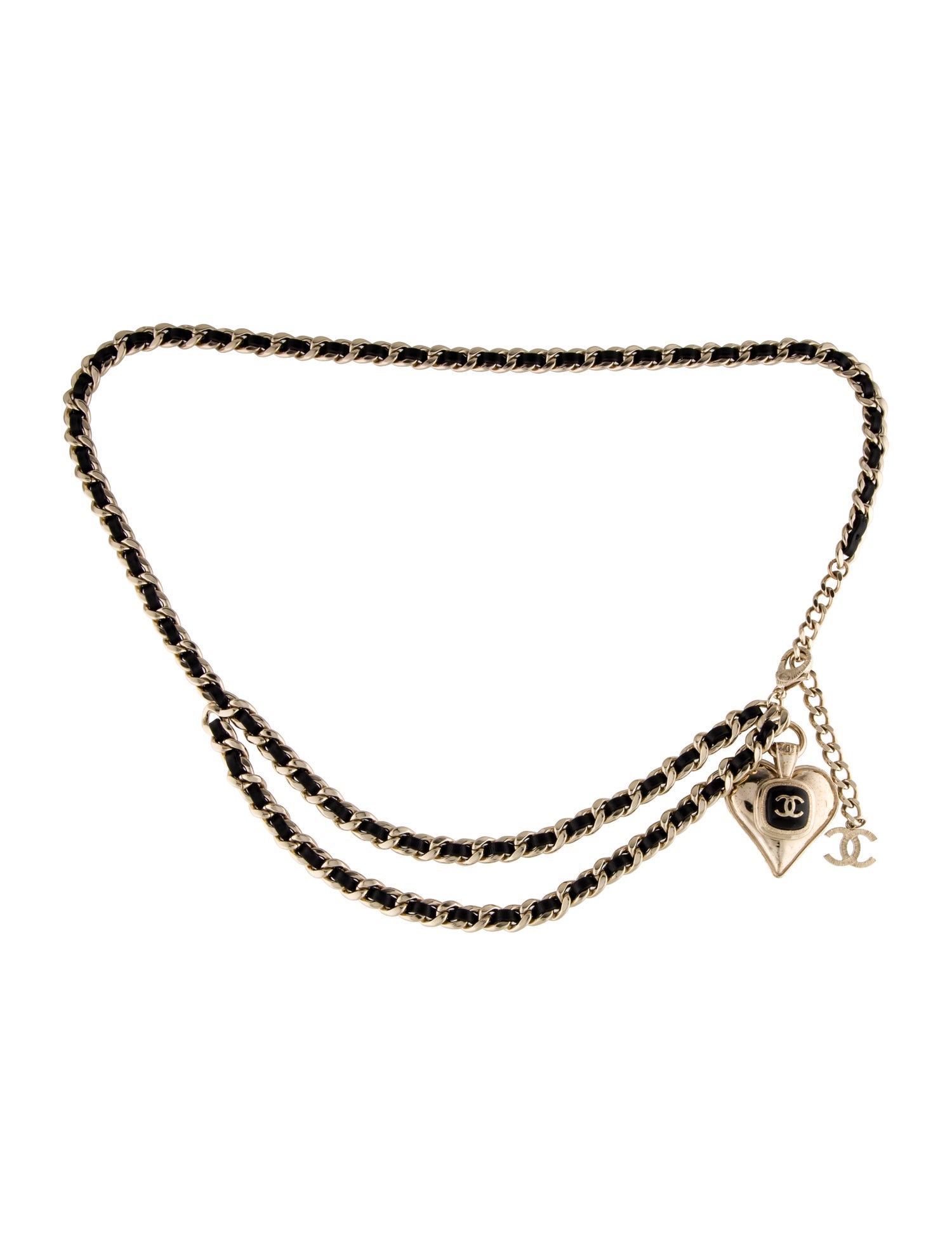 Chanel 2021 Interlocking CC Logo Waist Belt