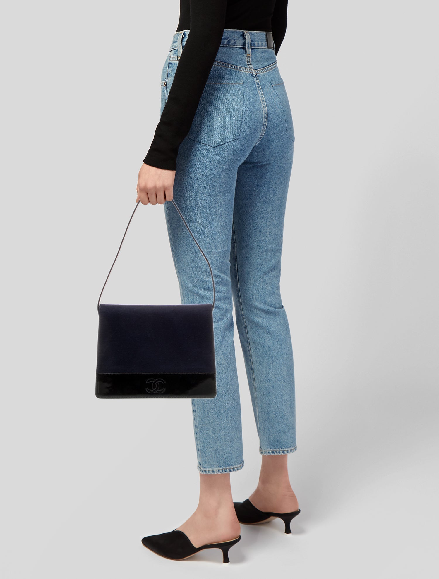 Chanel Jersey CC Flap Bag