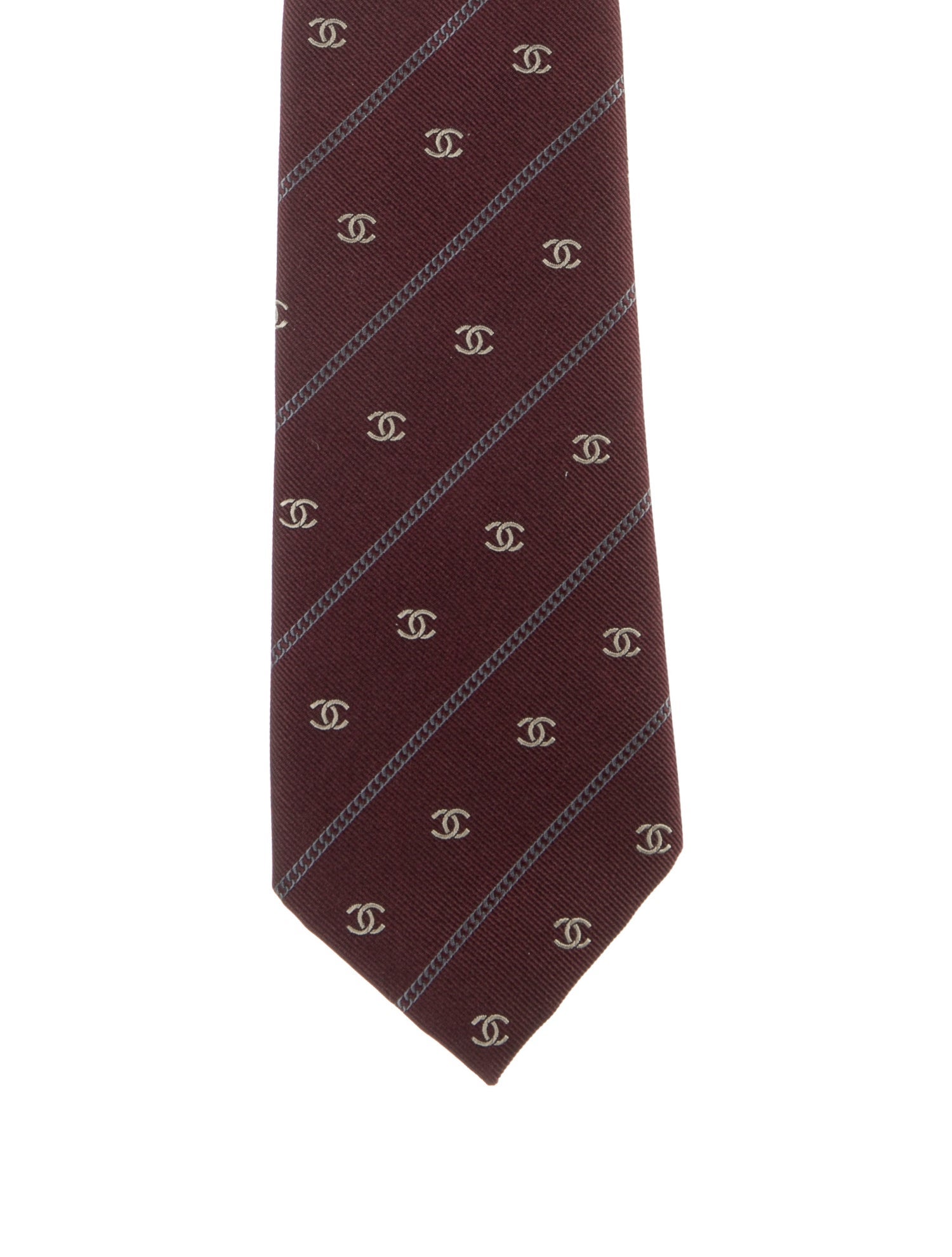 Chanel 2025 CC Silk Tie w/ Tags