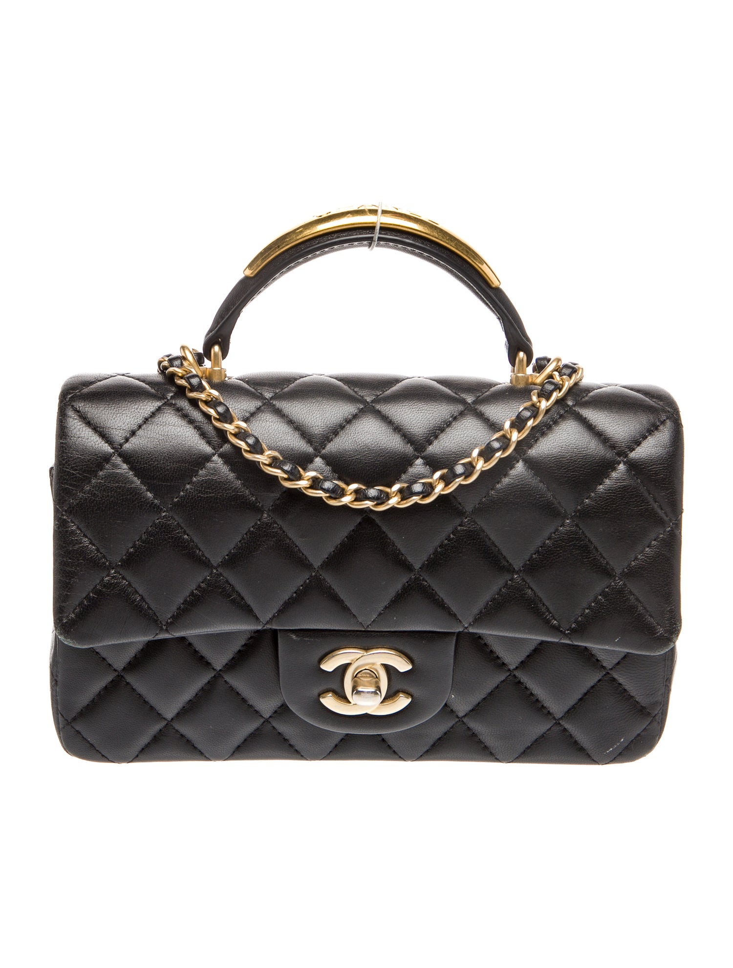 Chanel Rectangular Mini Top Handle Flap Bag