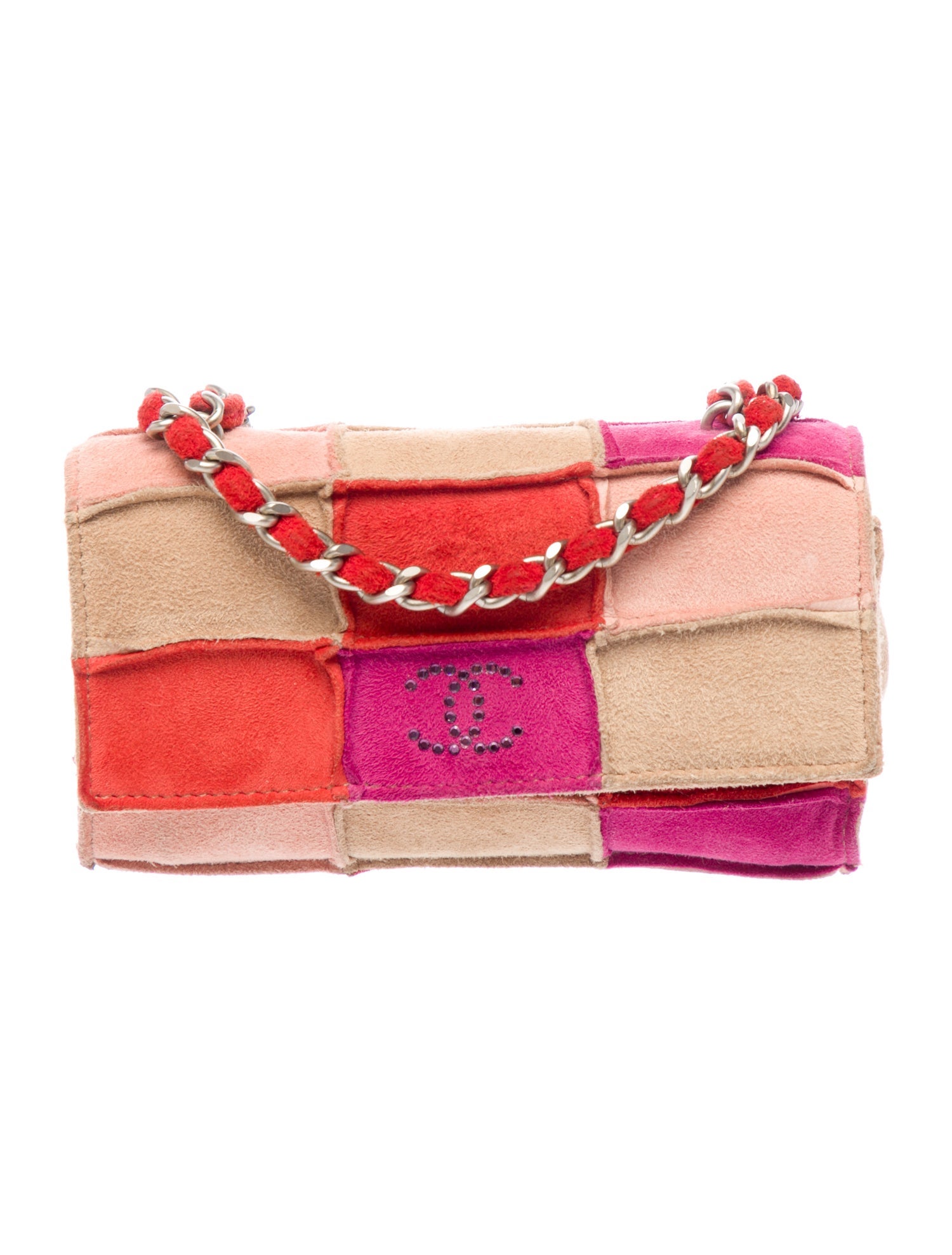 Chanel Patchwork Suede Mini Bag