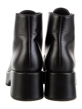 Chanel 2022 Interlocking CC Logo Combat Boots