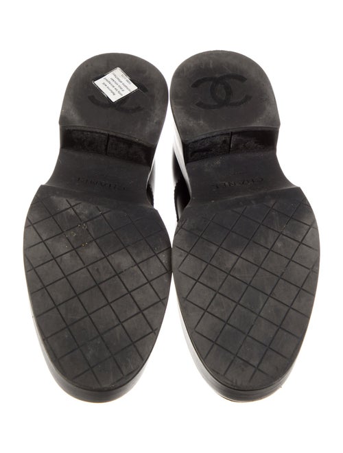 Chanel 2022 Interlocking CC Logo Combat Boots