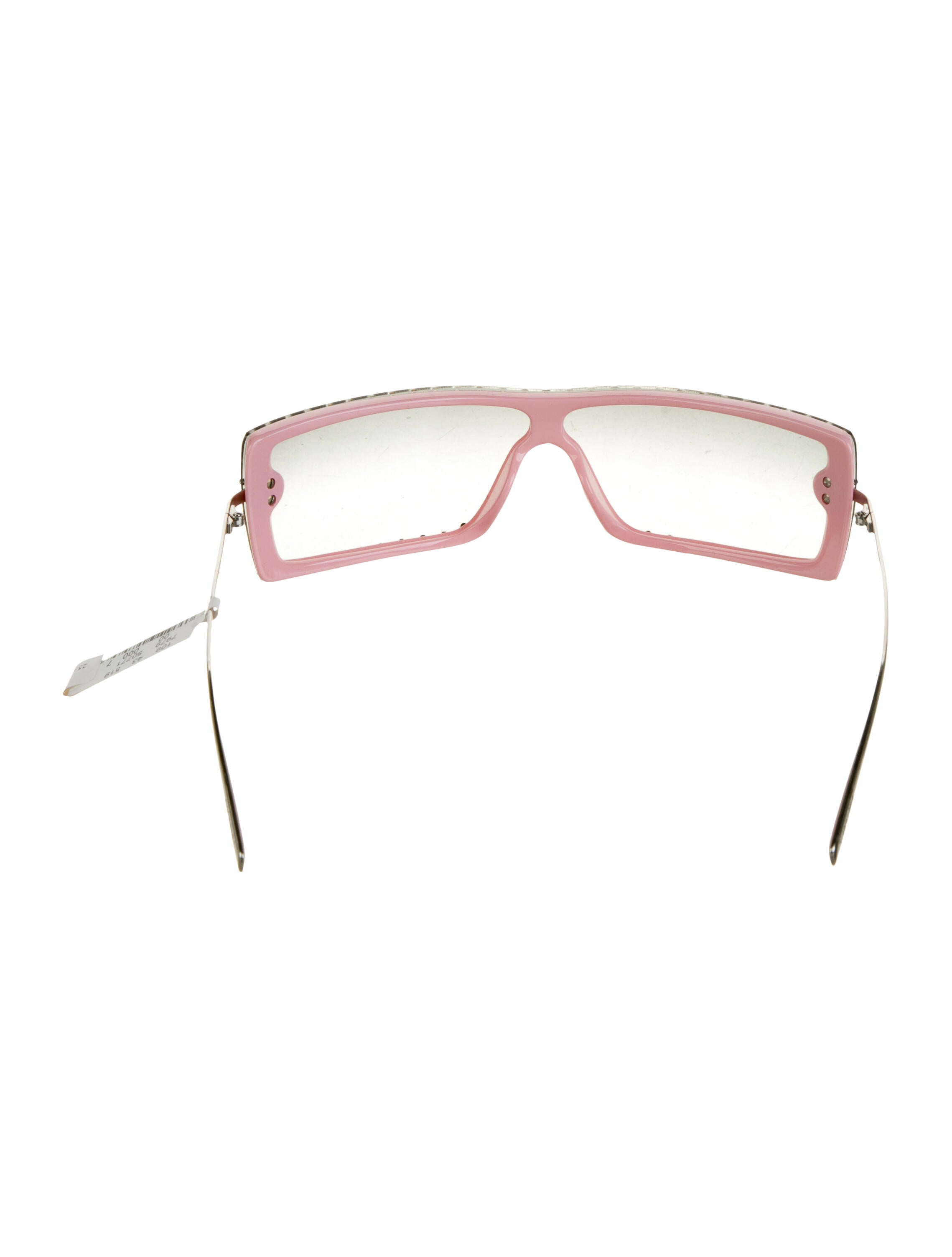 Chanel Interlocking CC Logo Shield Sunglasses