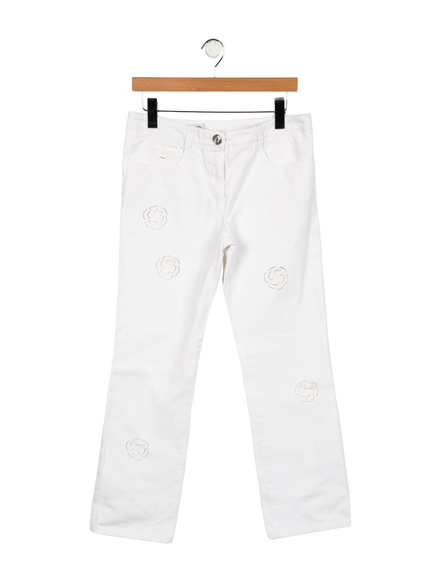 Chanel Vintage Straight Leg Jeans