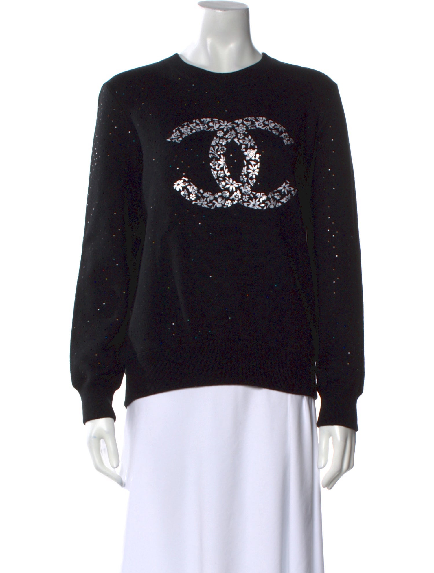 Chanel 2021 Graphic Print Sweatshirt w/ Tags