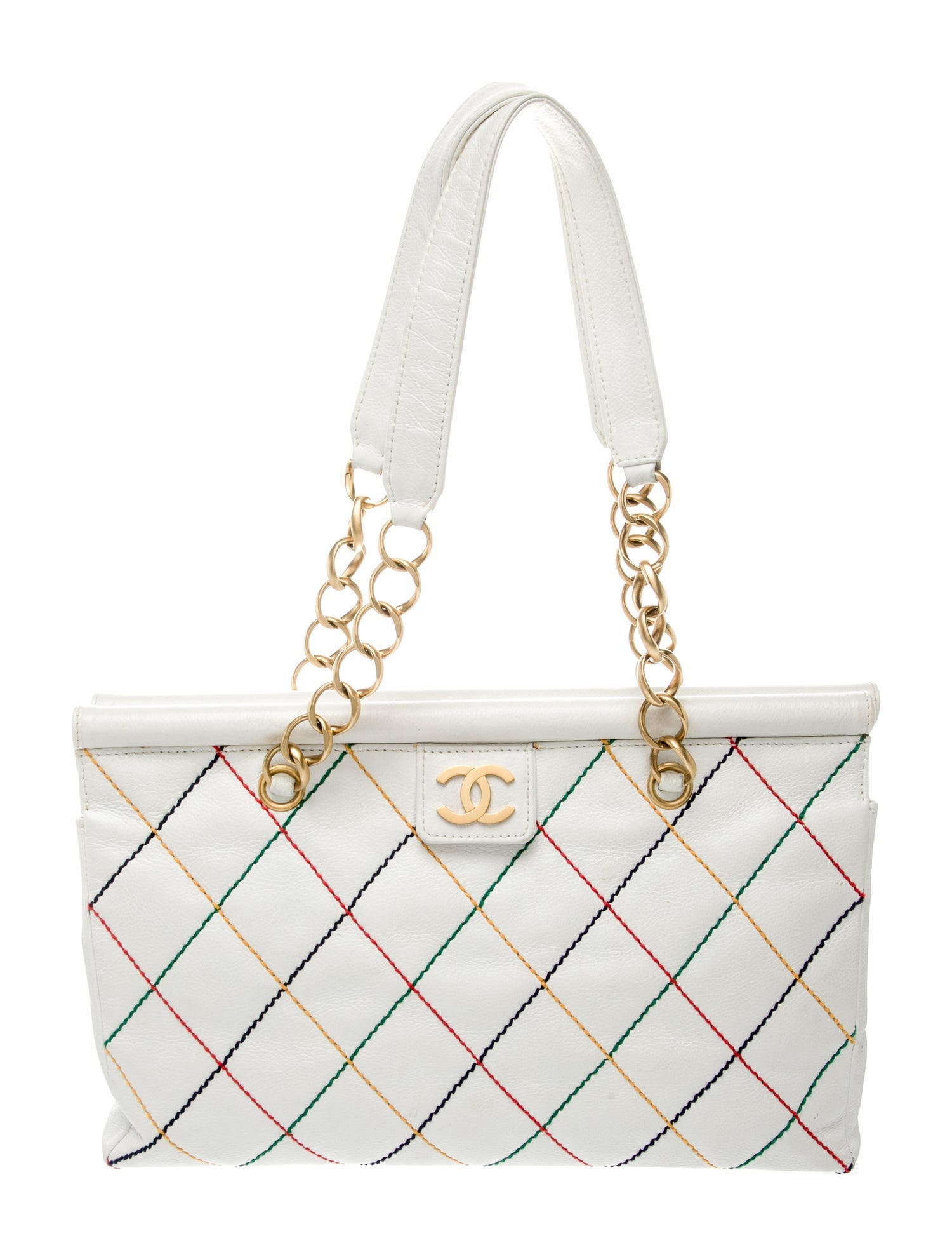 Chanel Surpique Frame Tote
