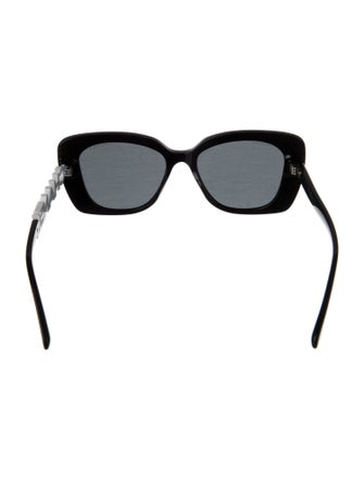 Chanel Interlocking CC Logo Square Sunglasses