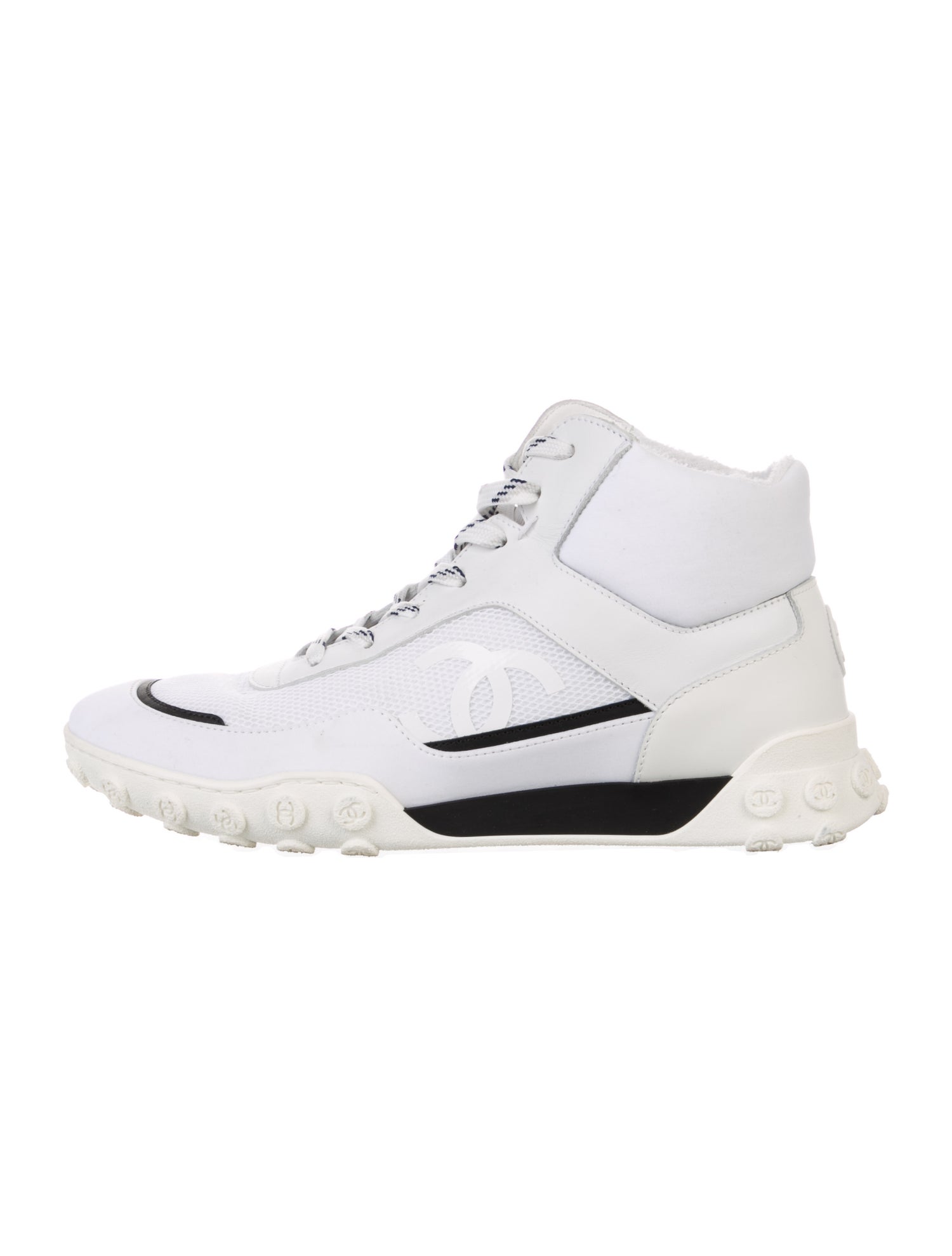 Chanel 2019 Interlocking CC Logo Sneakers