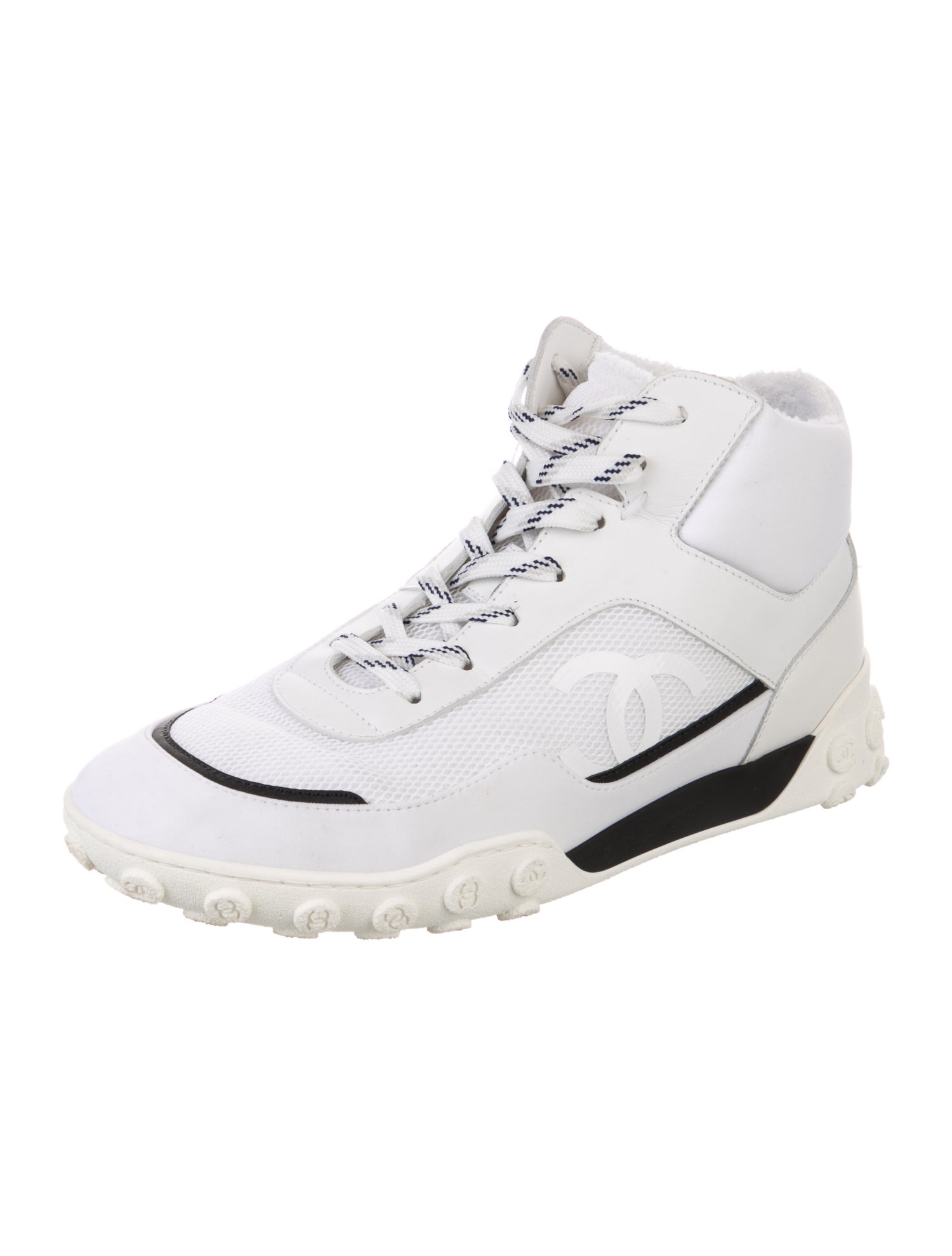 Chanel 2019 Interlocking CC Logo Sneakers