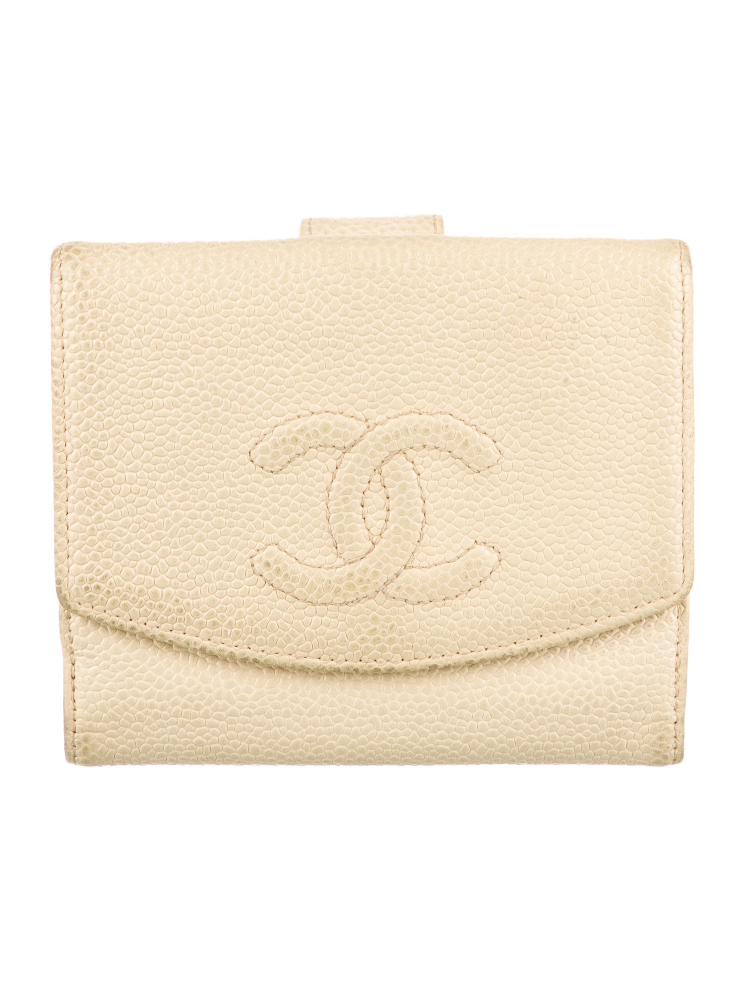 Chanel 2000-2002 Interlocking CC Logo French Purse