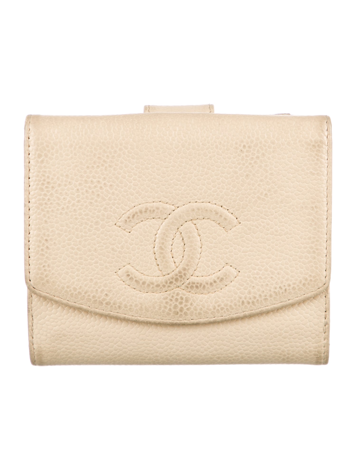 Chanel 2004-2005 Interlocking CC Logo French Purse