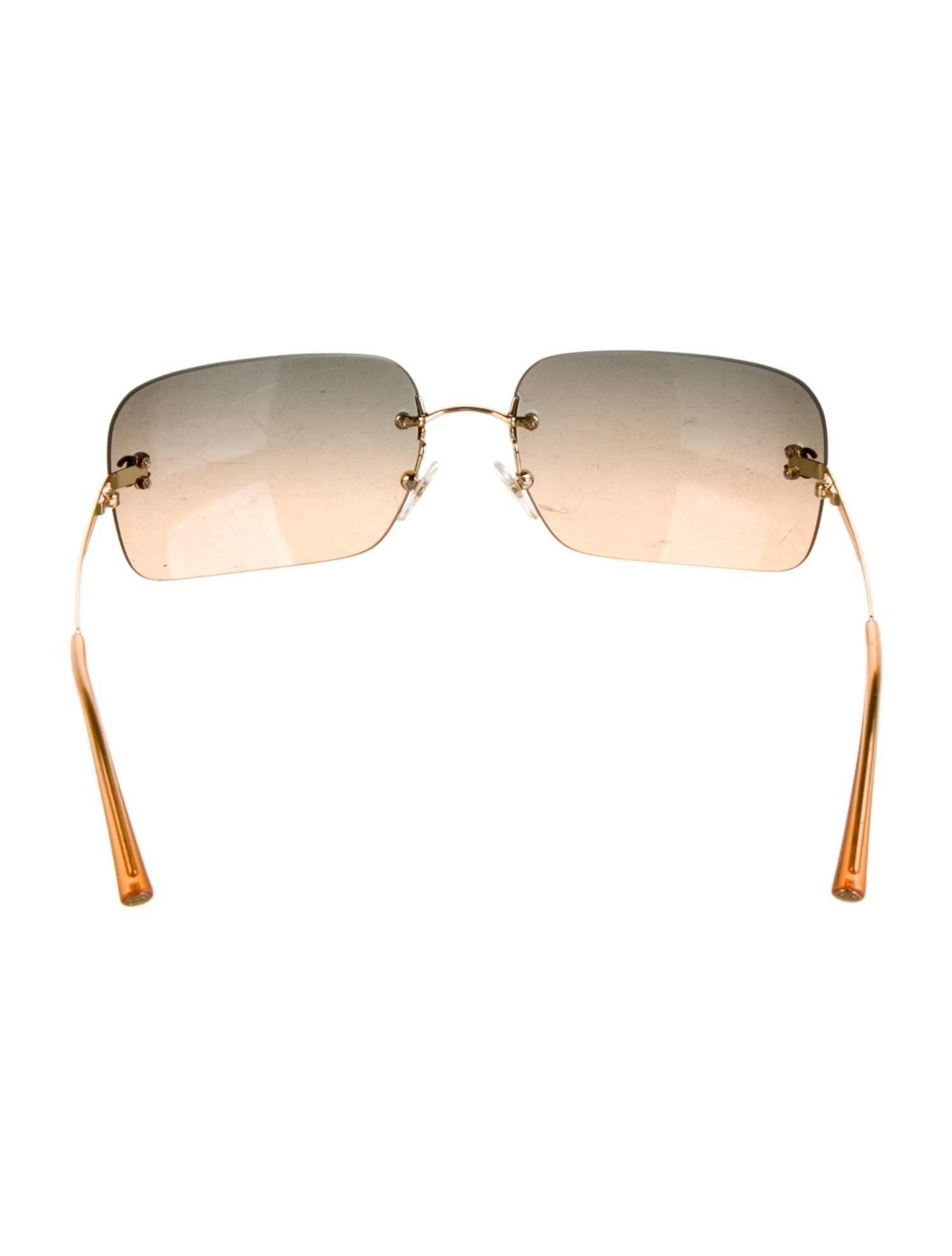 Chanel Vintage Interlocking CC Logo Sunglasses