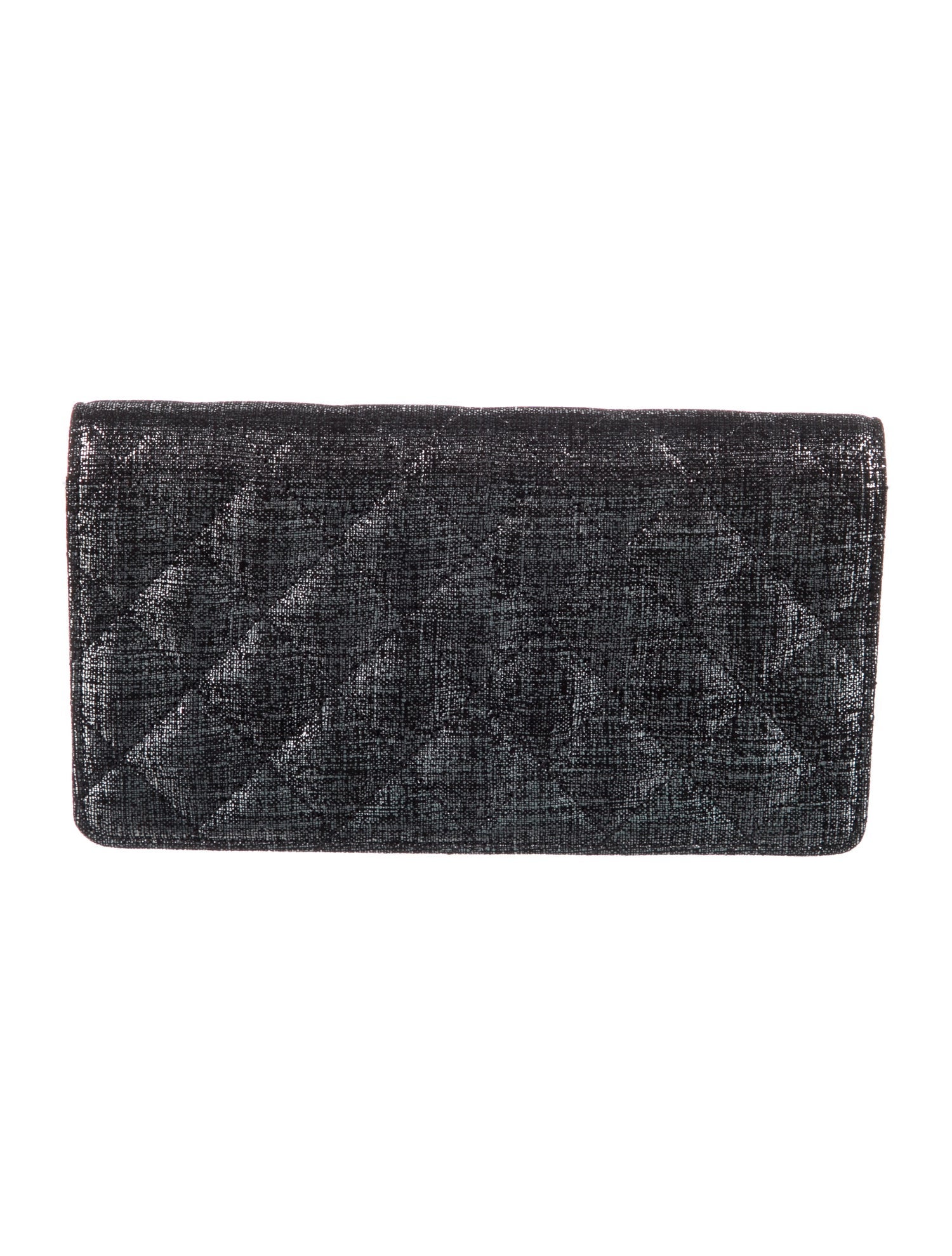 Chanel 2013-2014 Interlocking CC Logo Continental Wallet