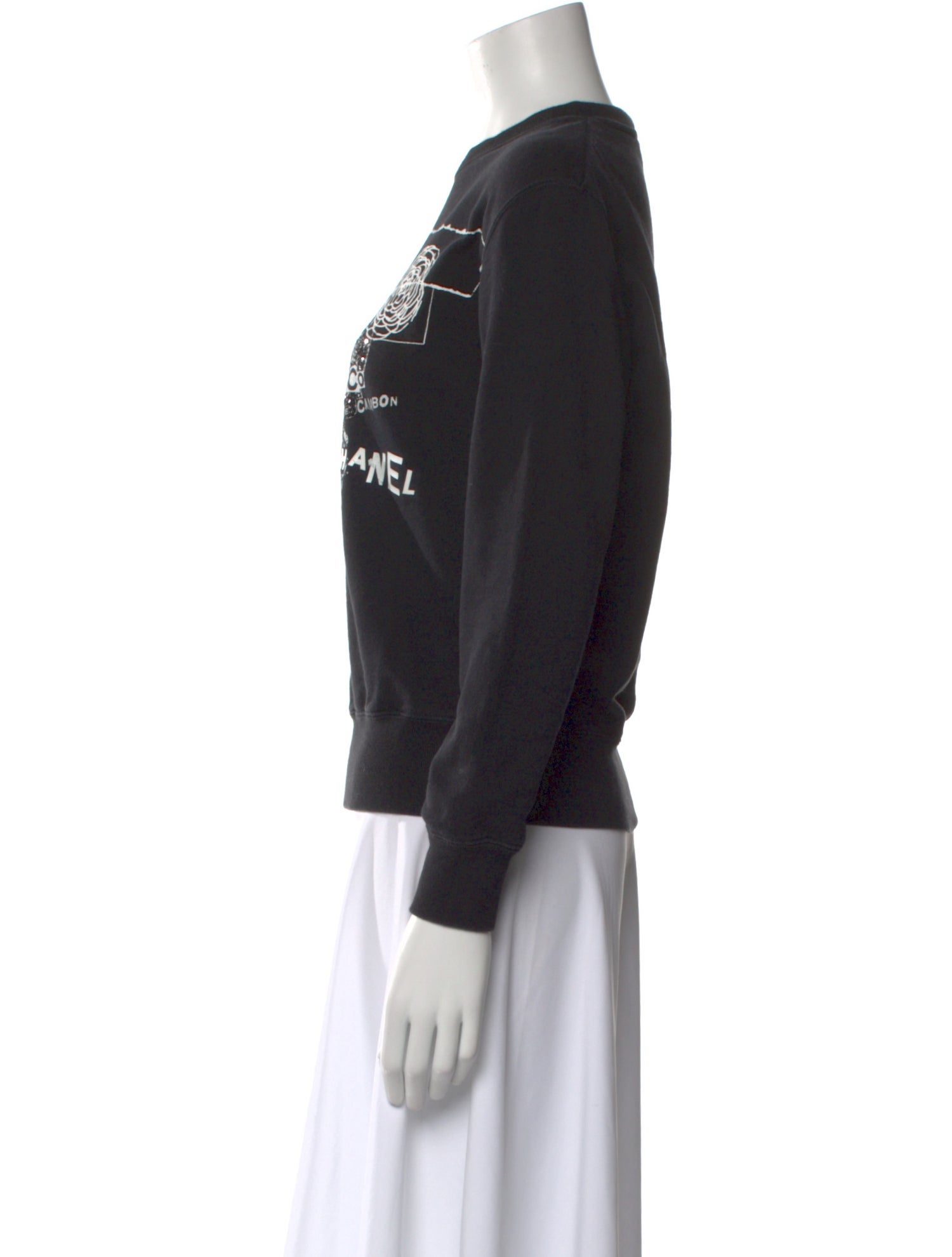 Chanel 2020 Graphic Print Sweatshirt