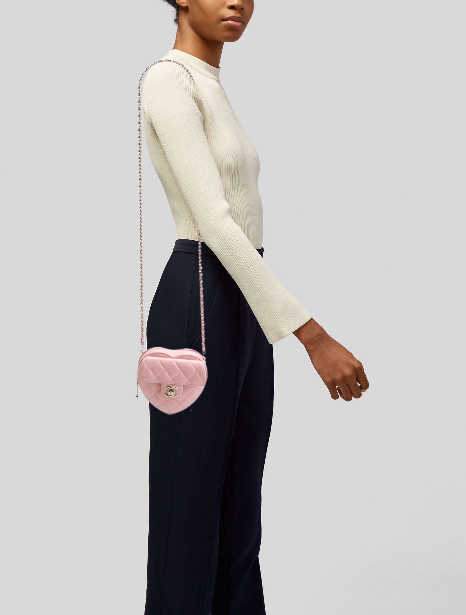 Chanel Mini CC In Love Heart Bag