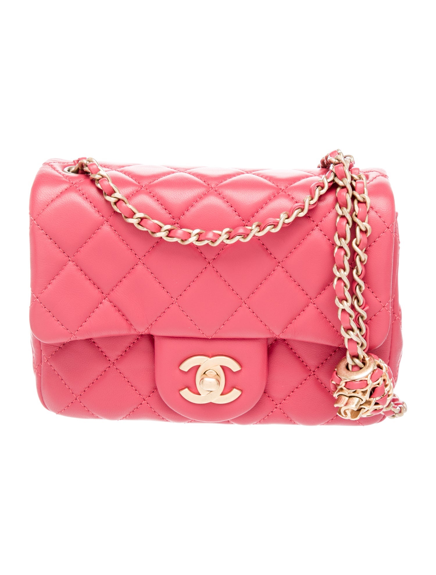 Chanel Mini Square Pearl Crush Flap Bag