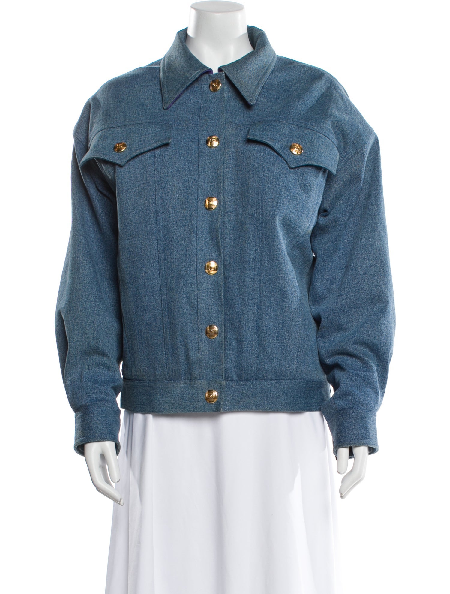 Chanel Vintage 1991 Denim Jacket