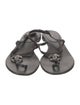 Chanel 2013 Interlocking CC Logo T-Strap Sandals