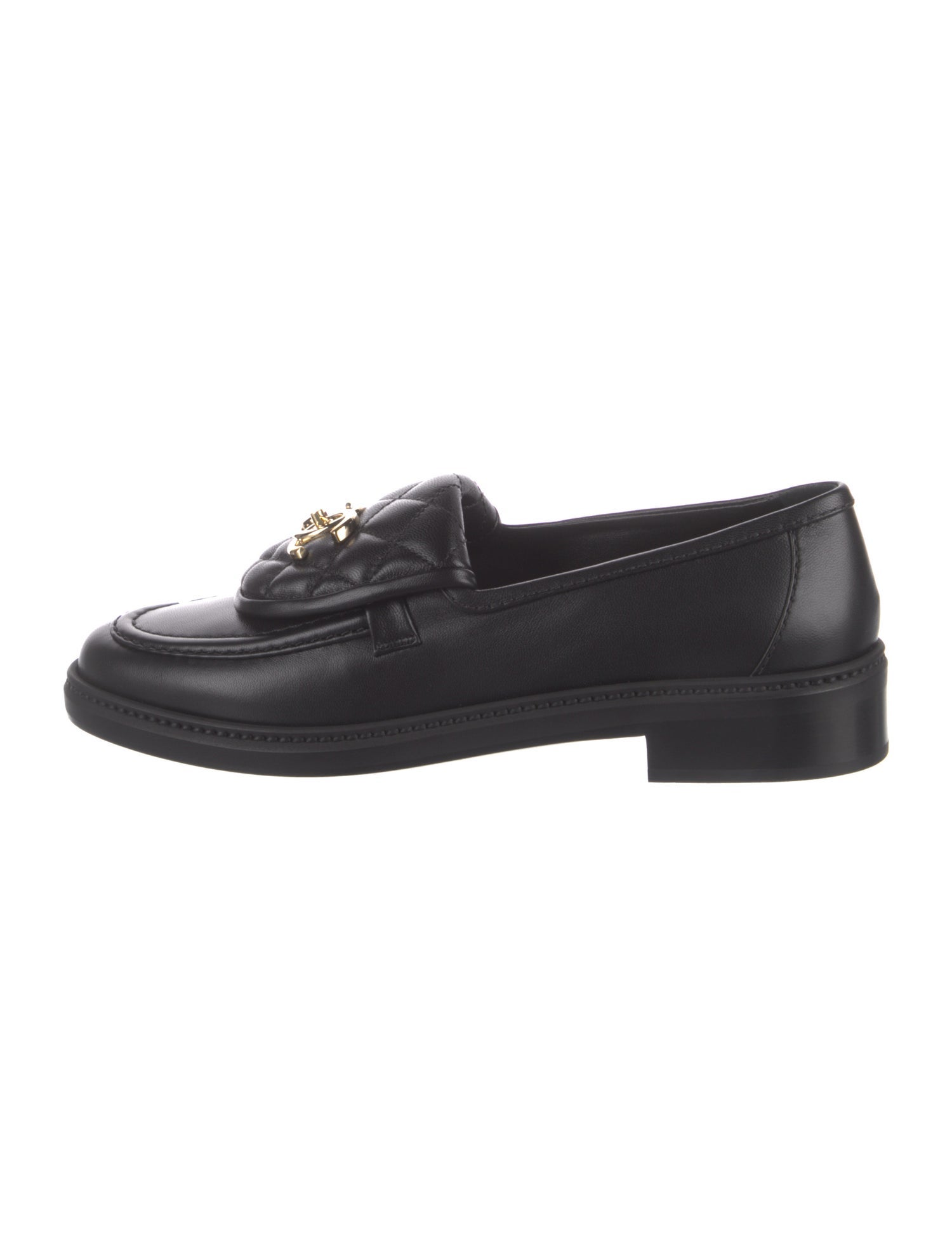Chanel 2025 Interlocking CC Logo Loafers w/ Tags