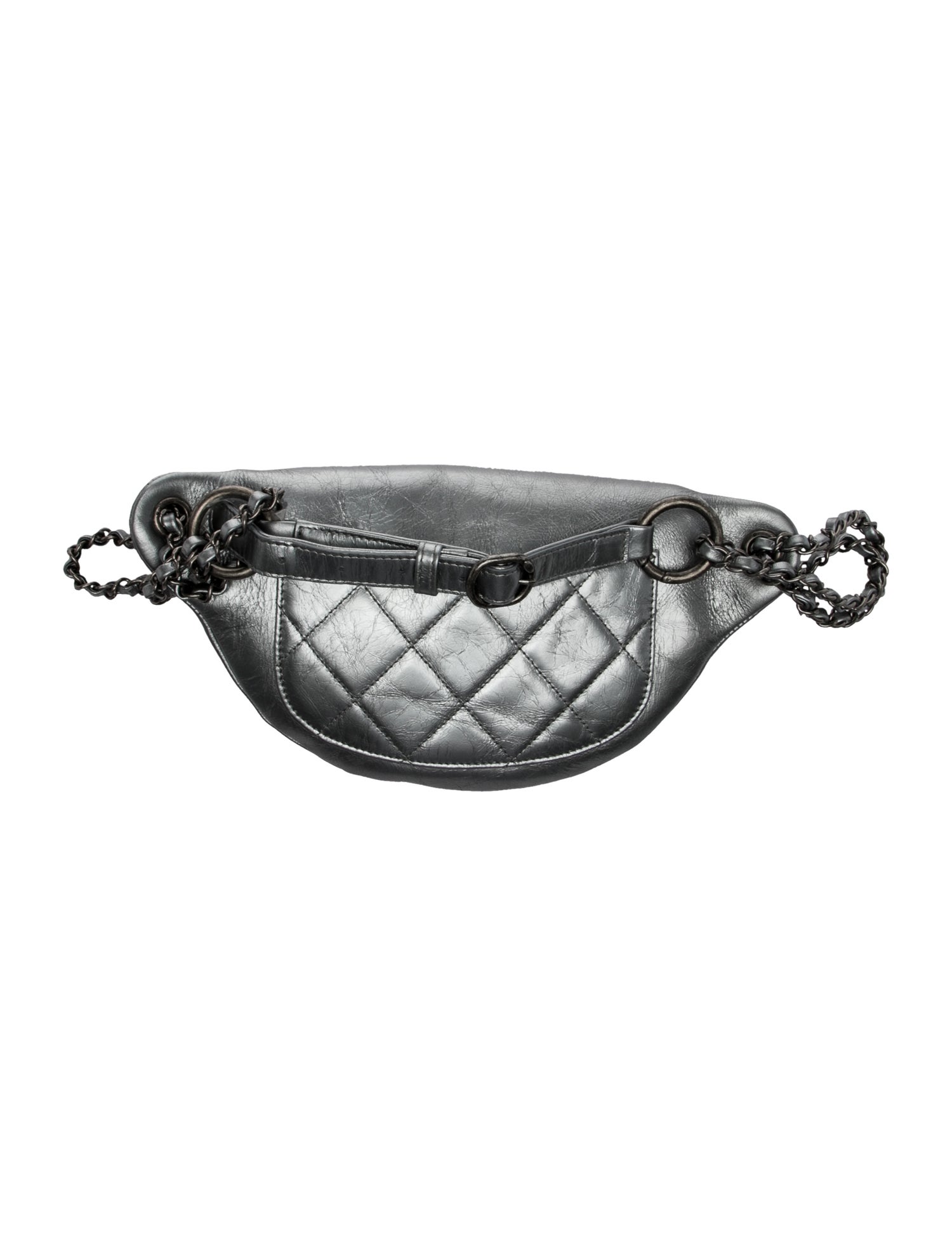 Chanel Written In Chain Waist Bag