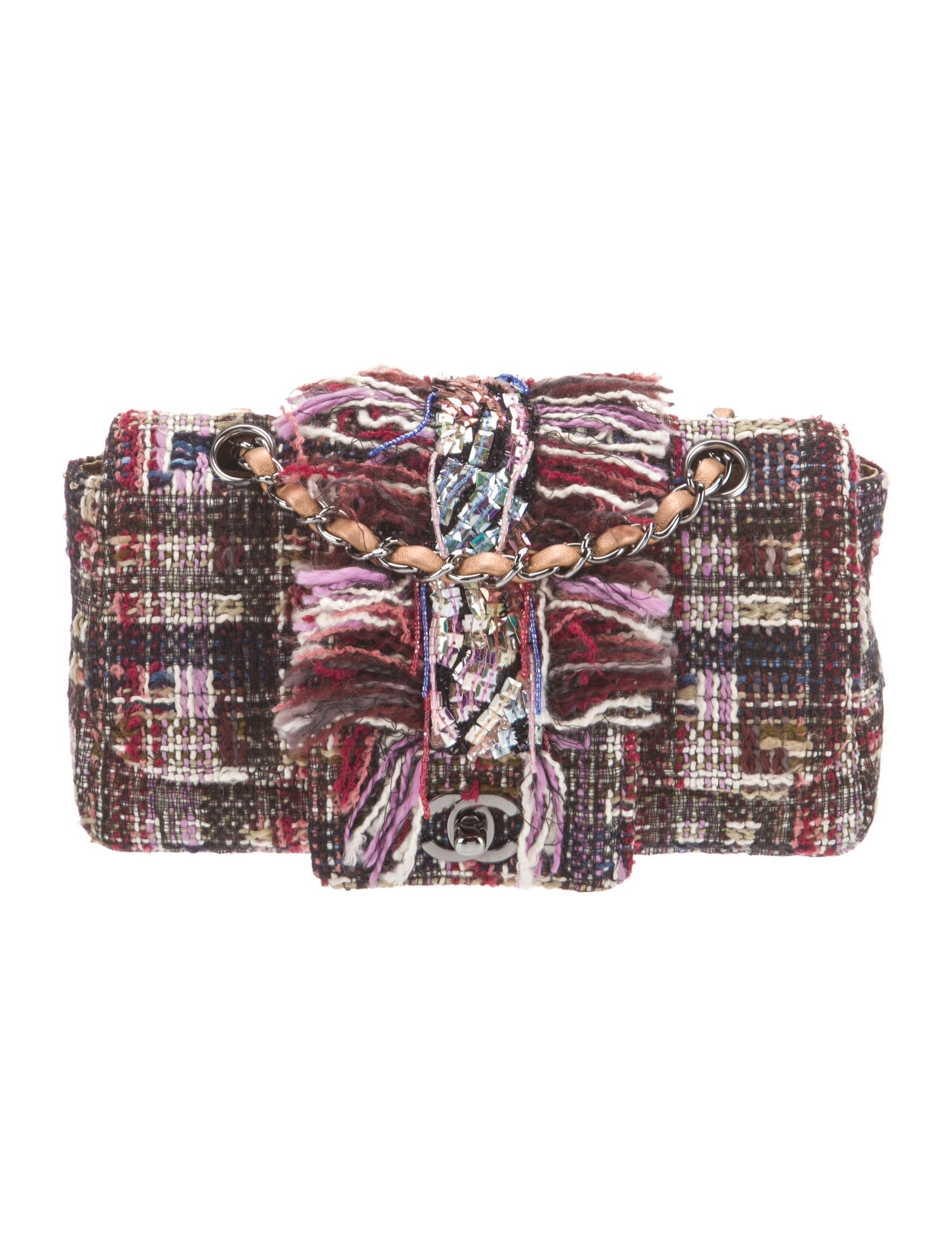 Chanel Tweed Timeless Flap Bag