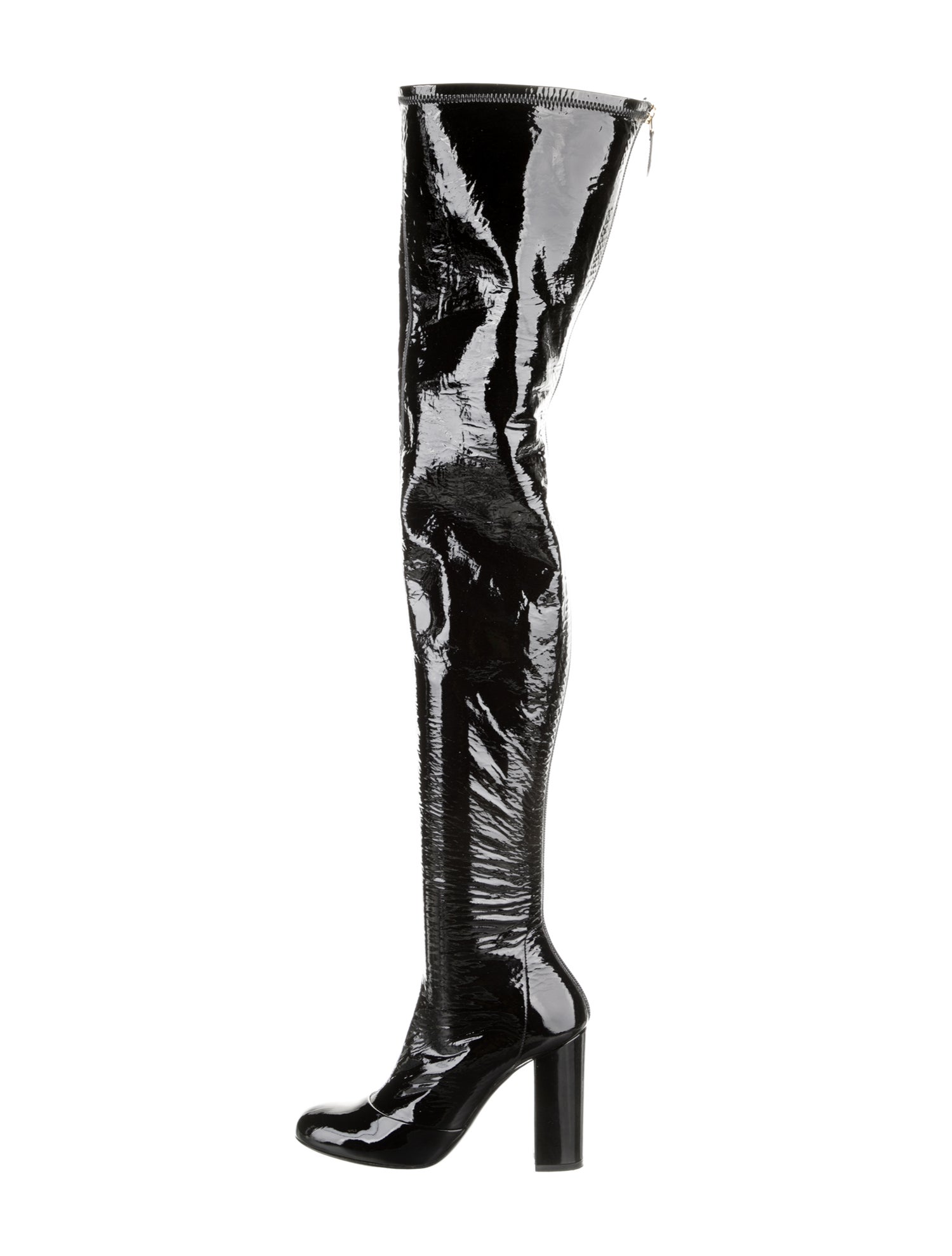 Chanel 2015 Interlocking CC Logo Boots